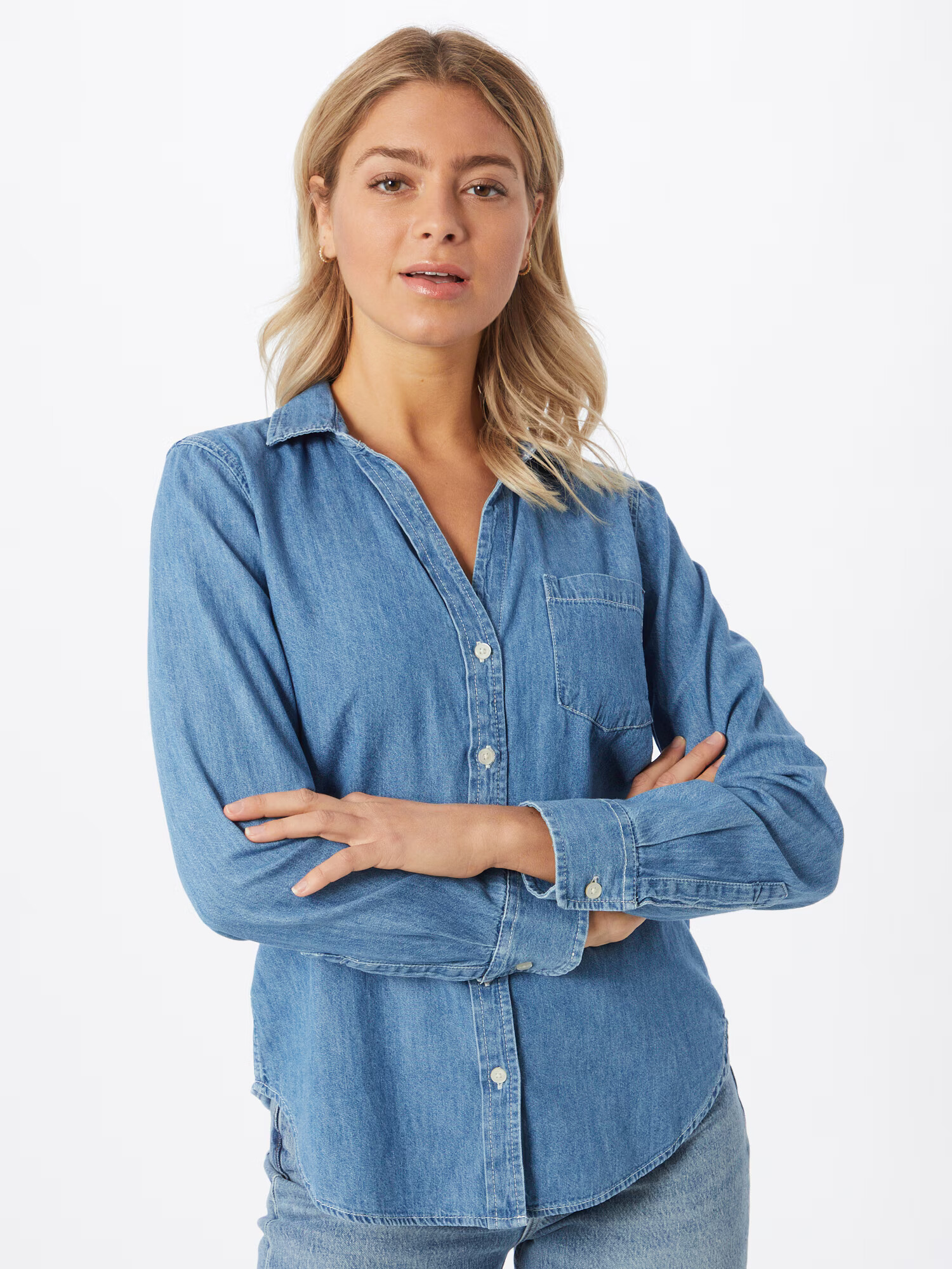 GAP Bluză 'ROSALIE' albastru denim - Pled.ro