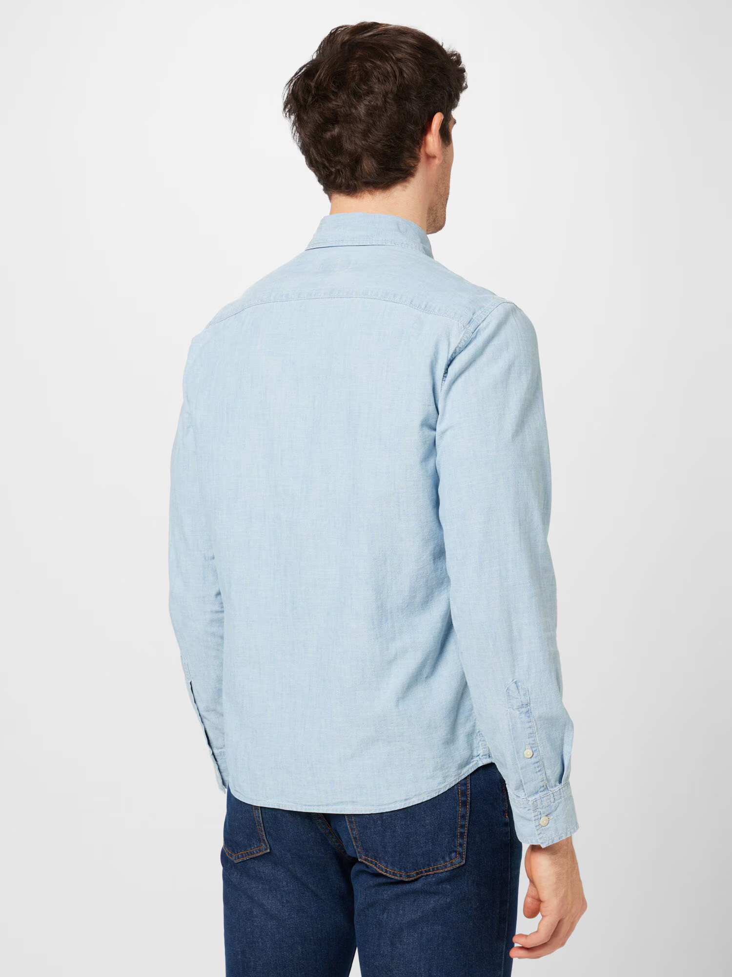 GAP Cămașă 'CHAMBRAY' albastru denim - Pled.ro