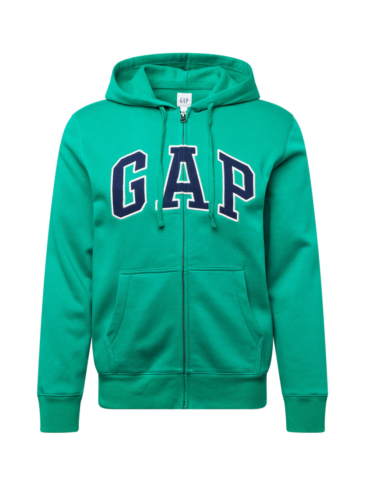 GAP Hanorac 'HERITAGE' bleumarin / verde smarald / alb - Pled.ro