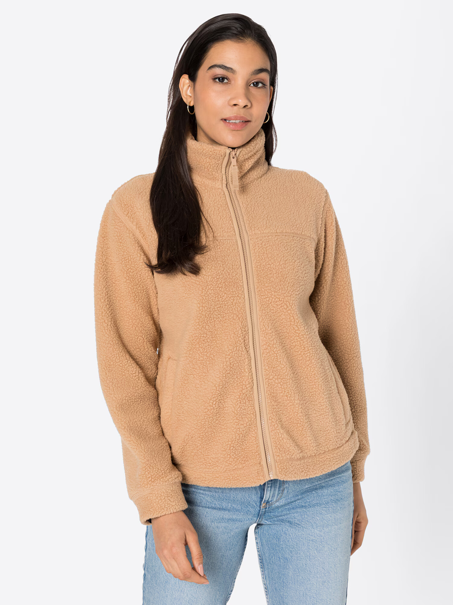 GAP Jachetă fleece 'SHERPA' bej - Pled.ro