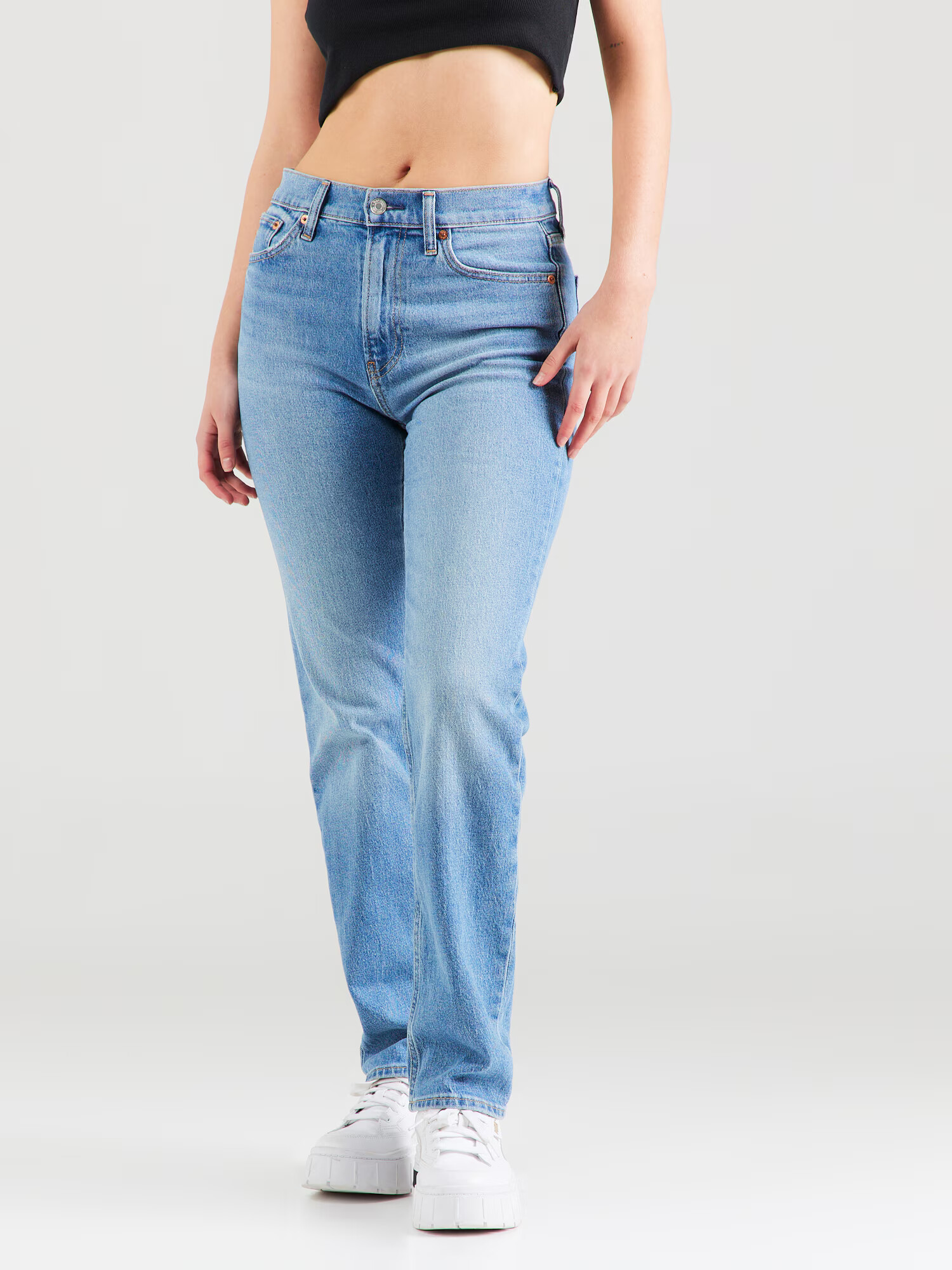 GAP Jeans '90S STRAIGHT ATLANTIC' albastru denim - Pled.ro