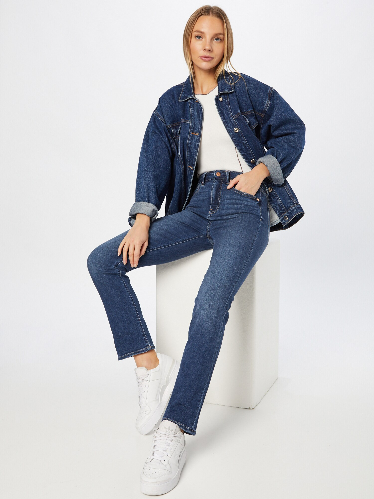 GAP Jeans albastru denim - Pled.ro