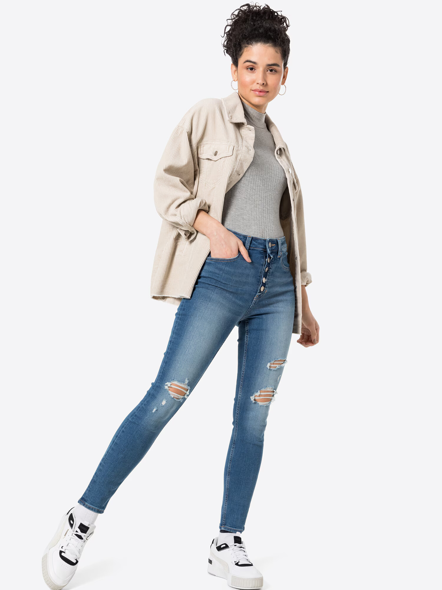 GAP Jeans albastru deschis - Pled.ro