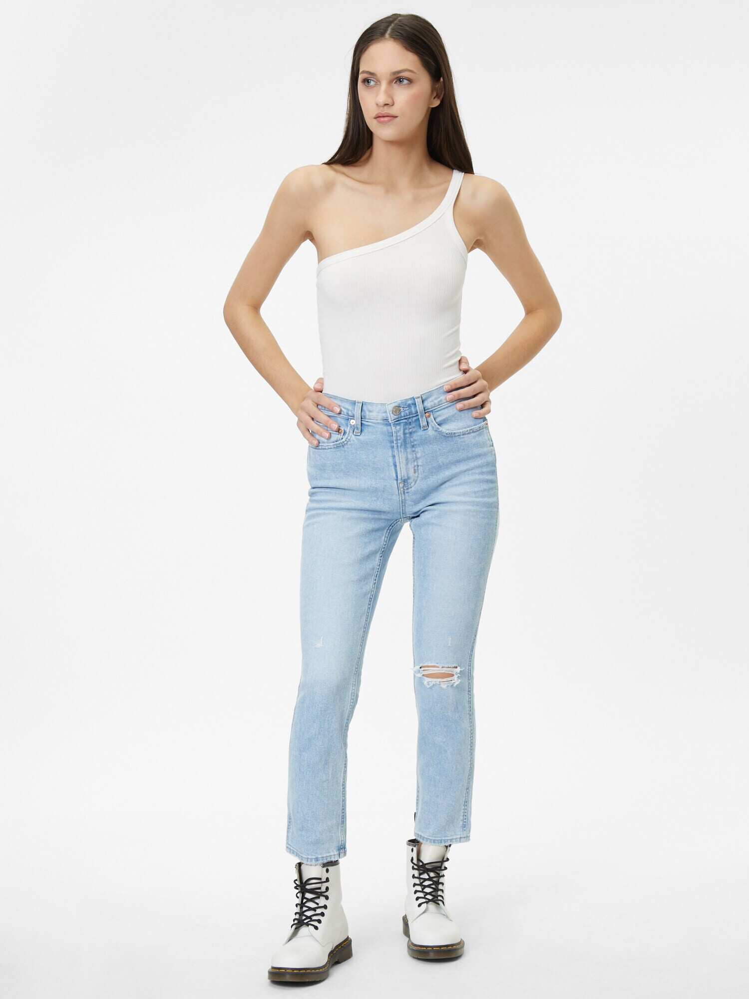 GAP Jeans albastru deschis - Pled.ro