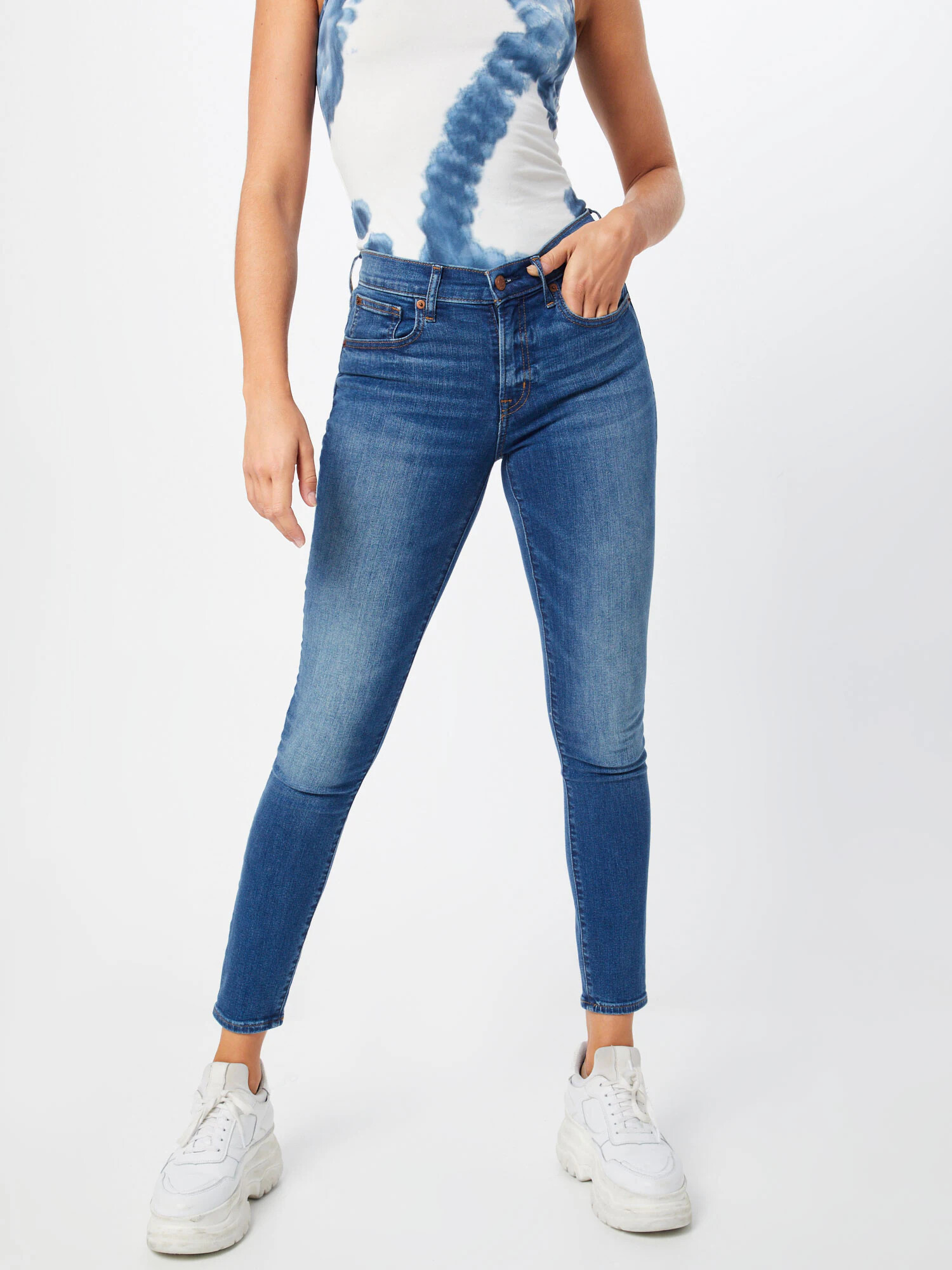 GAP Jeans 'Charlotte' albastru denim - Pled.ro