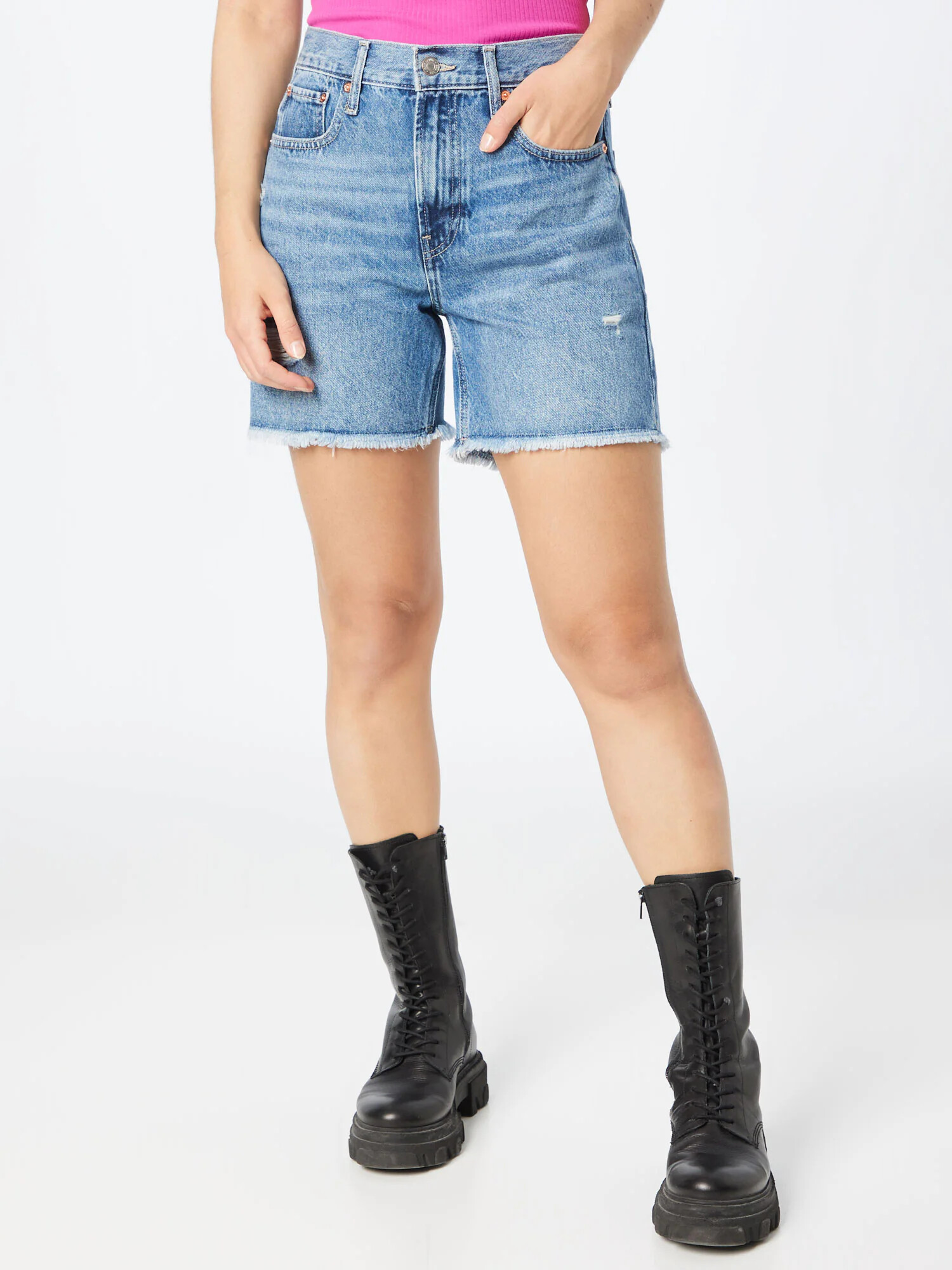 GAP Jeans 'ELVIRA' albastru denim - Pled.ro