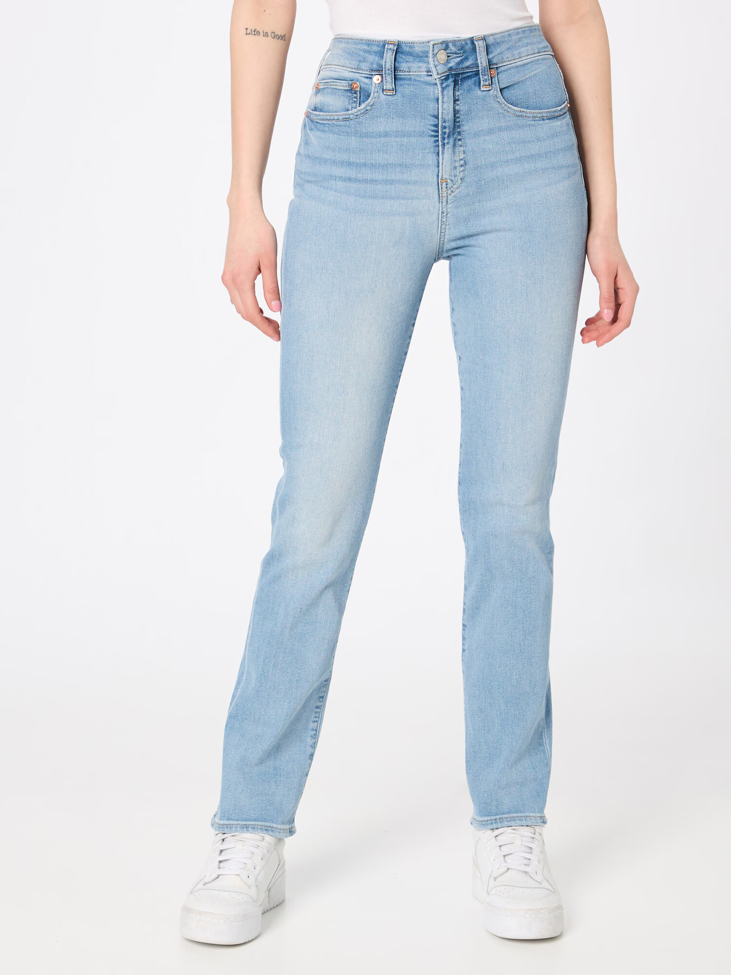 GAP Jeans 'STRAIGHT' albastru - Pled.ro