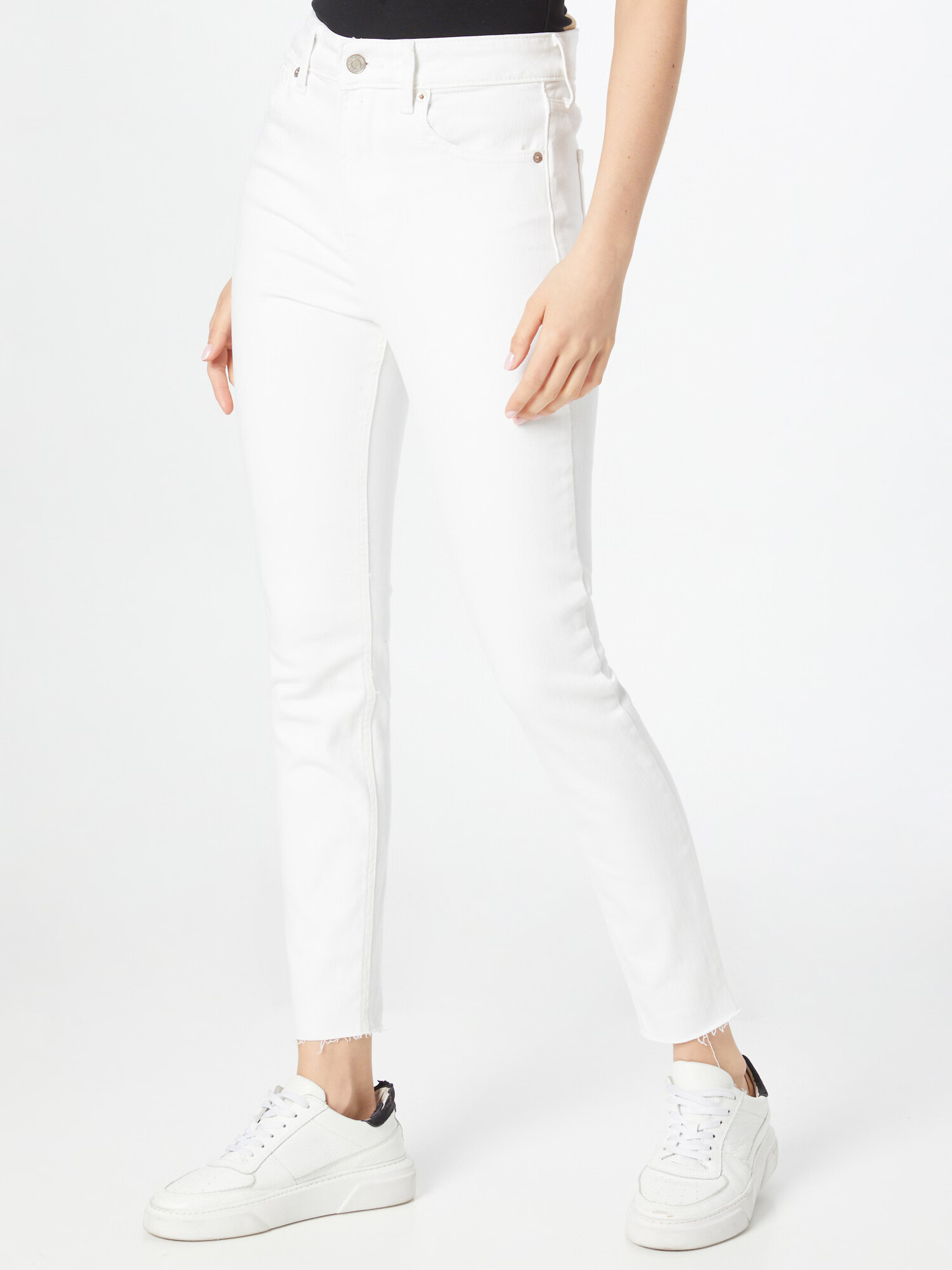 GAP Pantaloni alb - Pled.ro