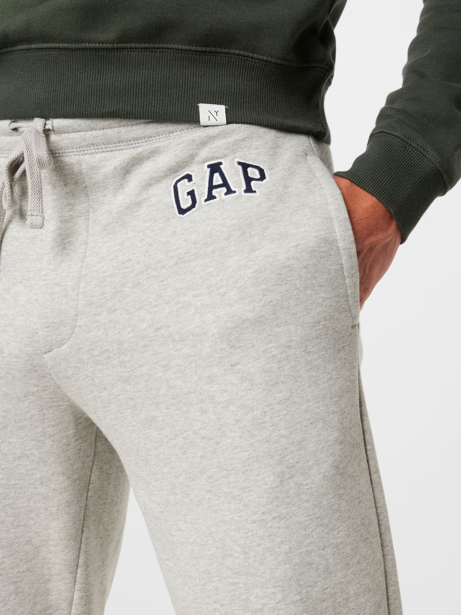 GAP Pantaloni albastru închis / gri - Pled.ro