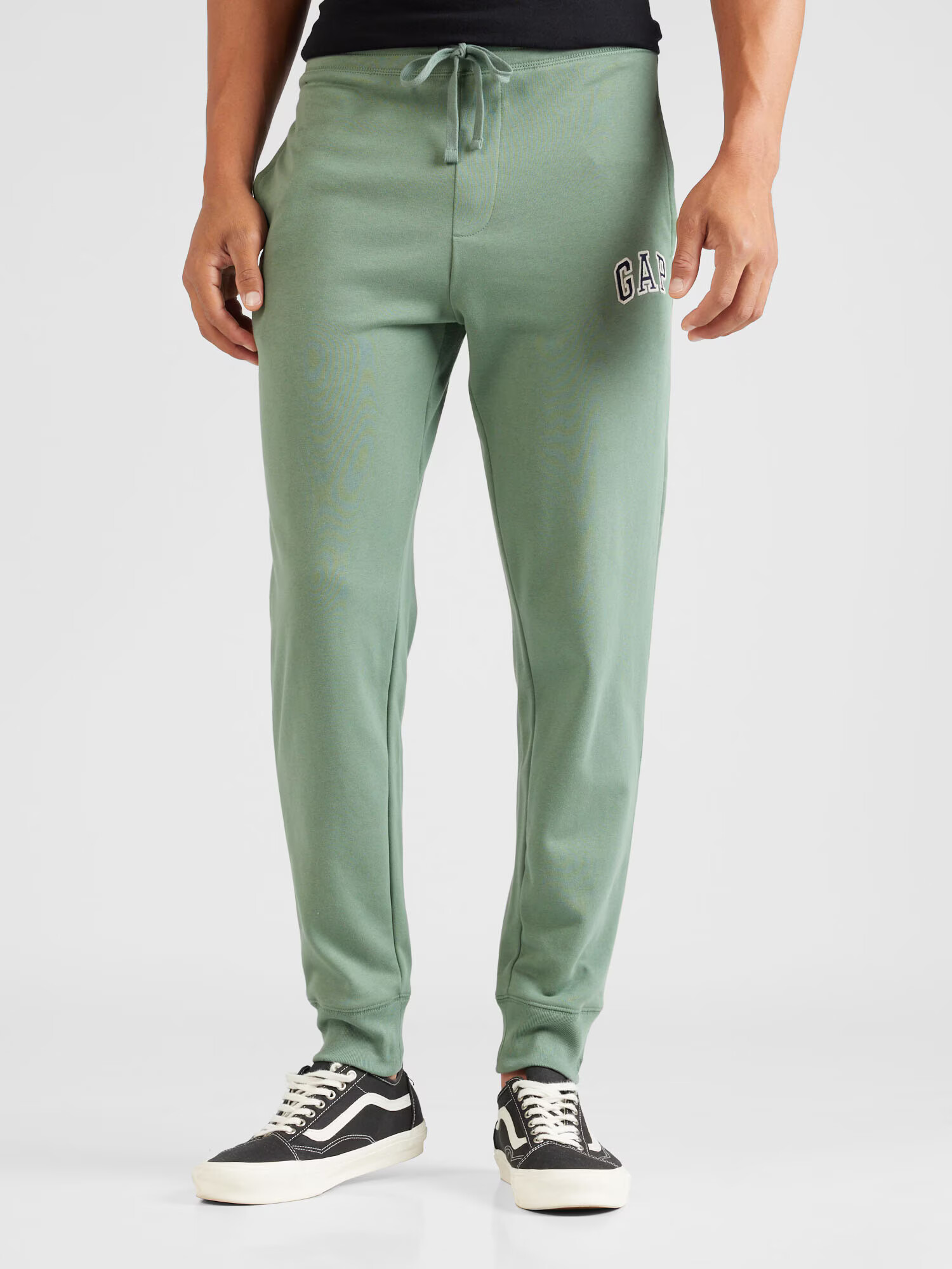 GAP Pantaloni albastru noapte / verde deschis / alb - Pled.ro