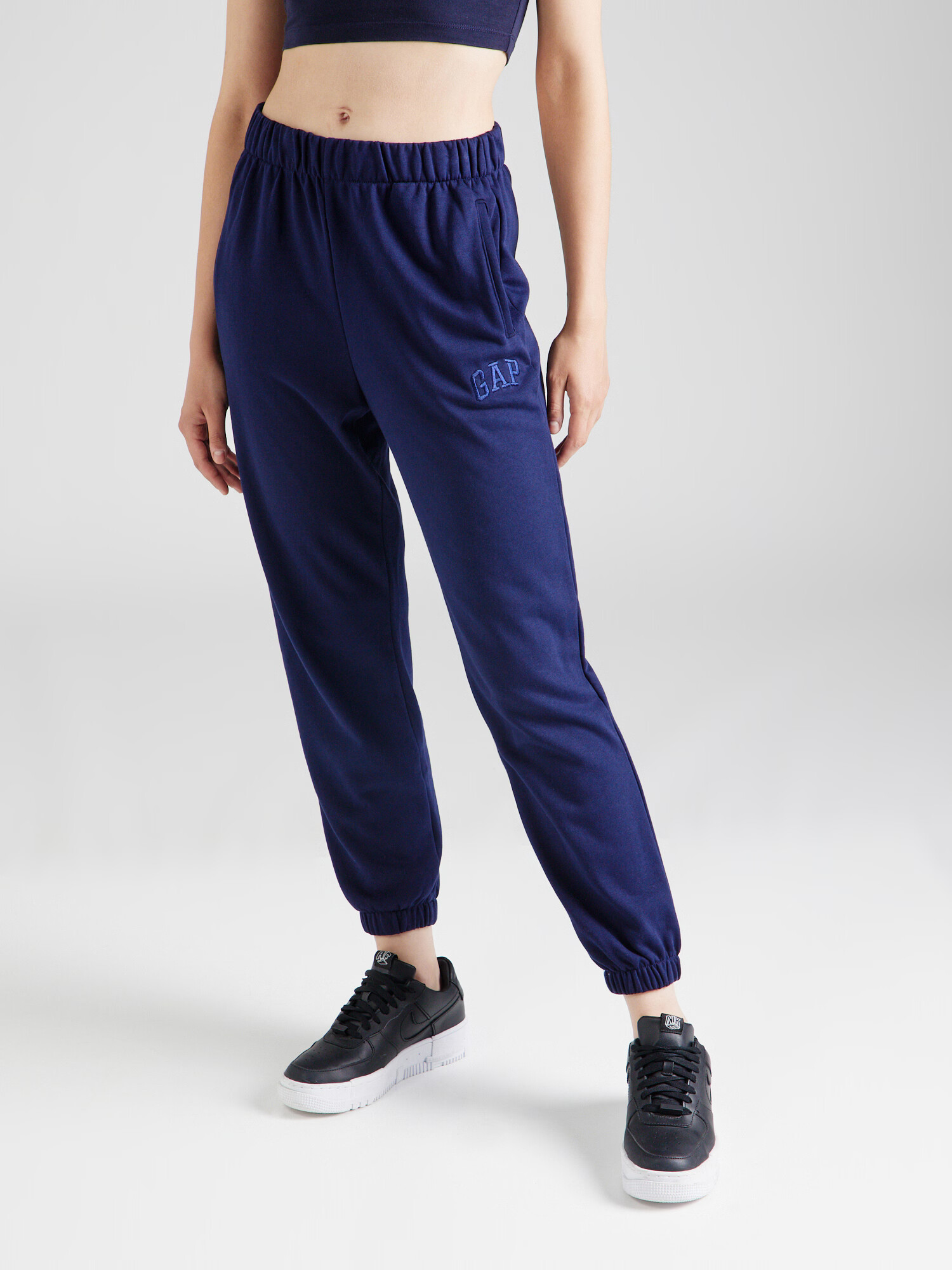 GAP Pantaloni bleumarin - Pled.ro