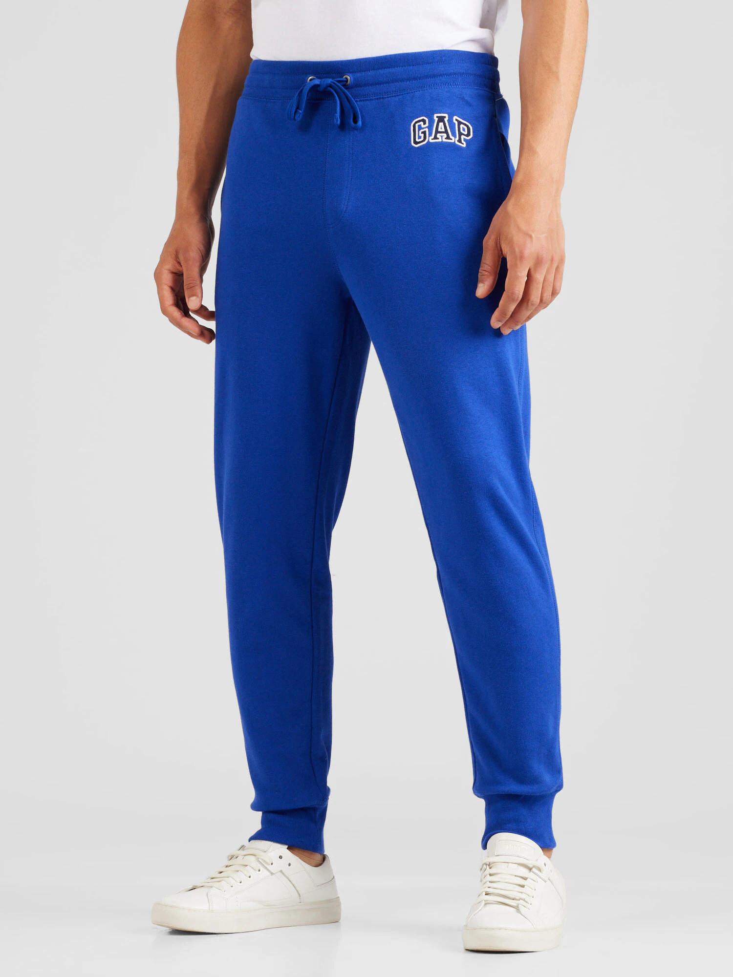 GAP Pantaloni bleumarin / albastru regal / alb - Pled.ro