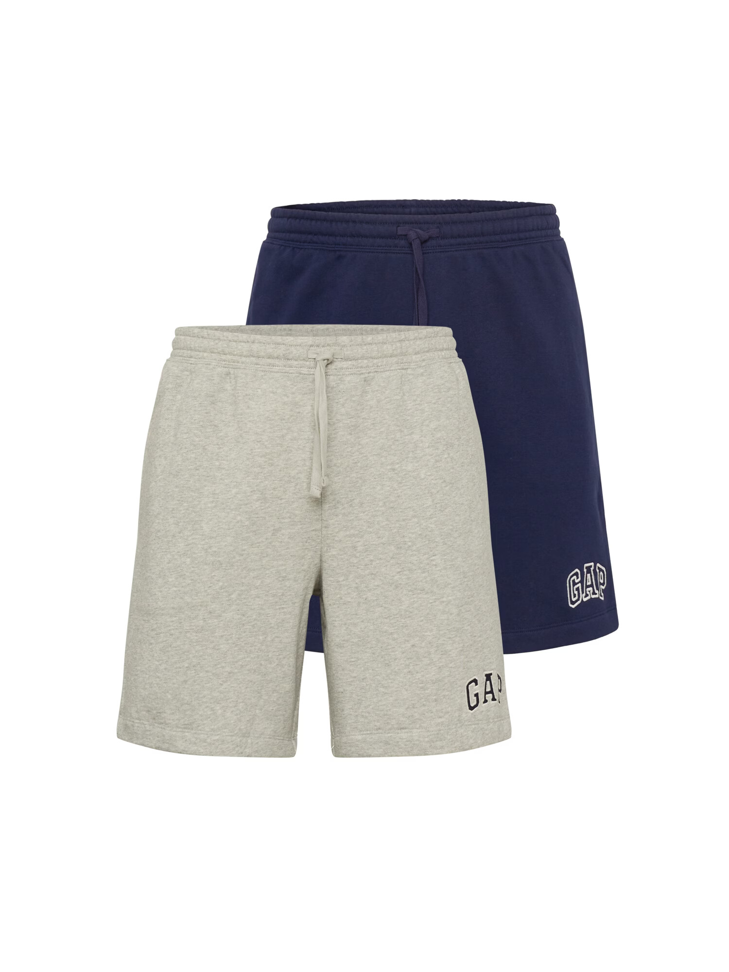 GAP Pantaloni bleumarin / gri amestecat / alb - Pled.ro