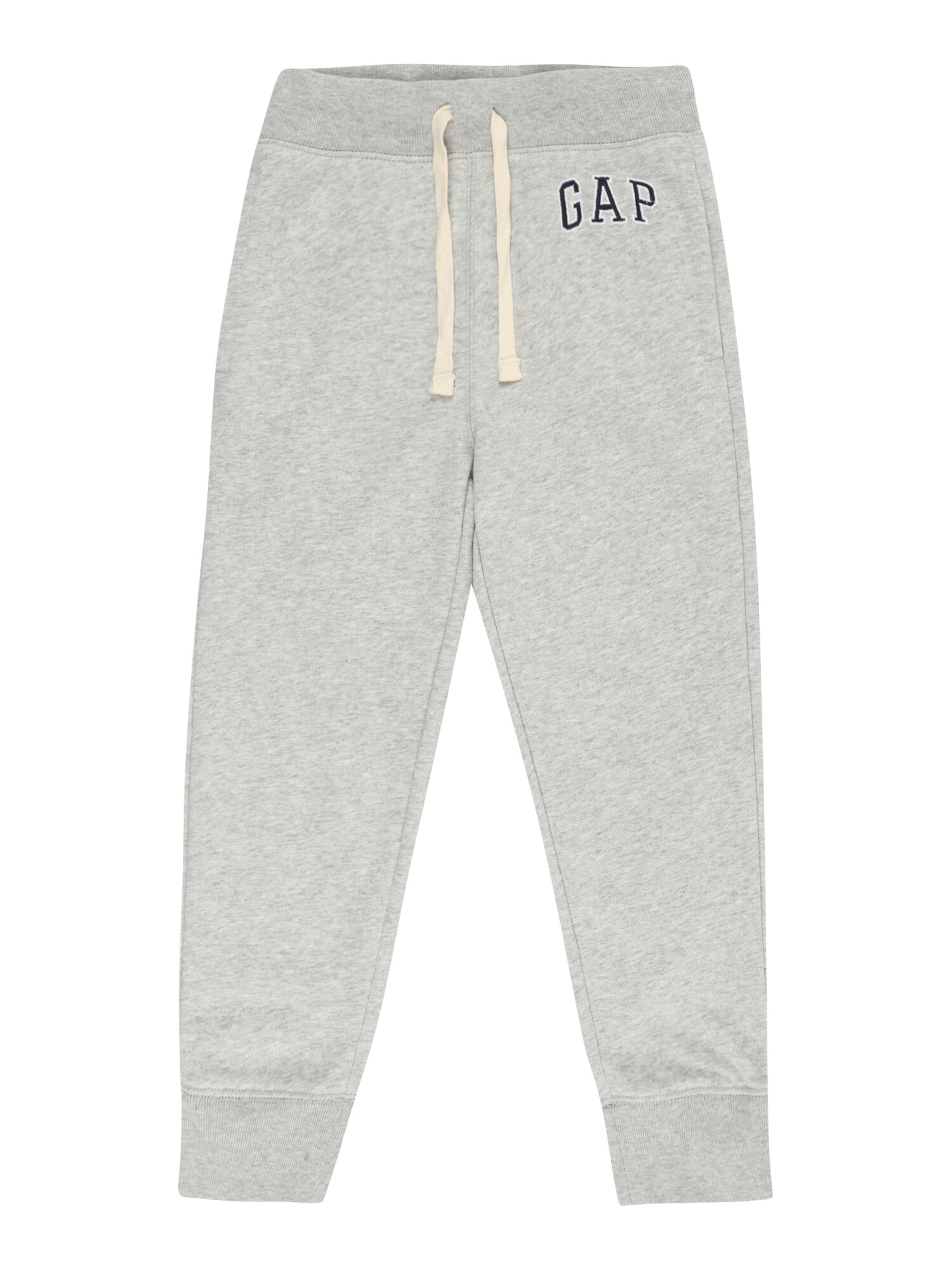 GAP Pantaloni bleumarin / gri amestecat / alb - Pled.ro