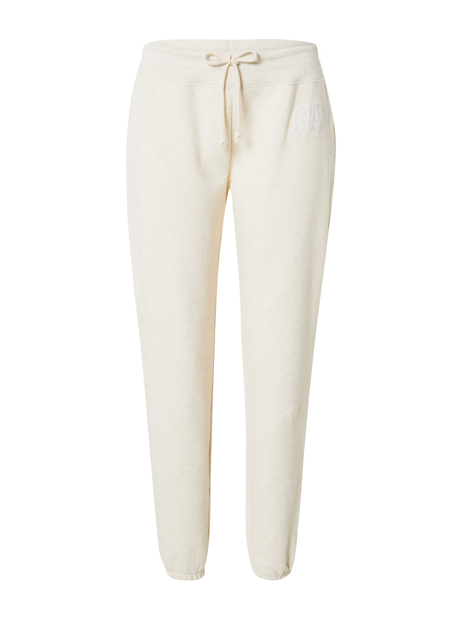 GAP Pantaloni crem / alb - Pled.ro