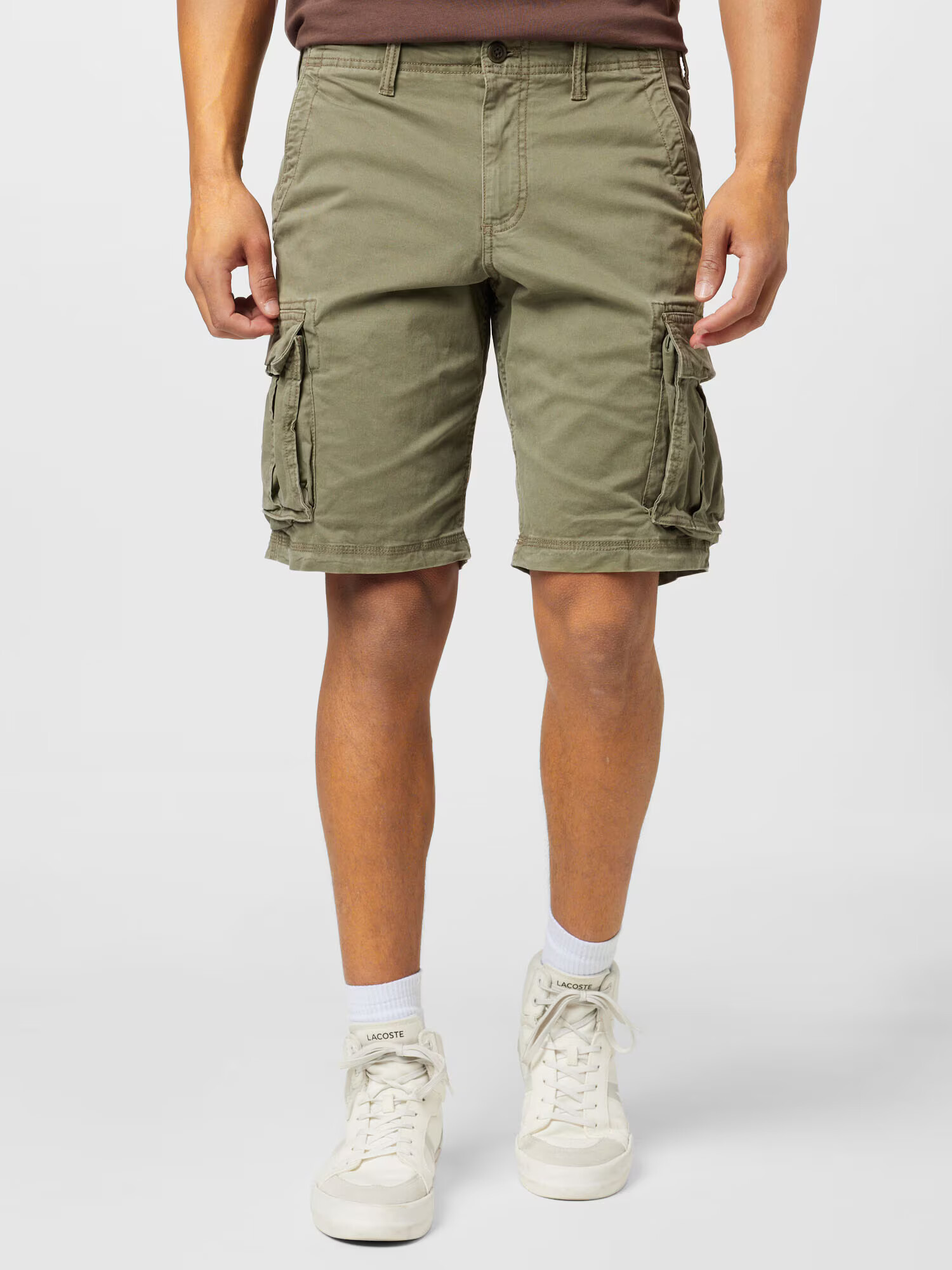 GAP Pantaloni cu buzunare kaki - Pled.ro