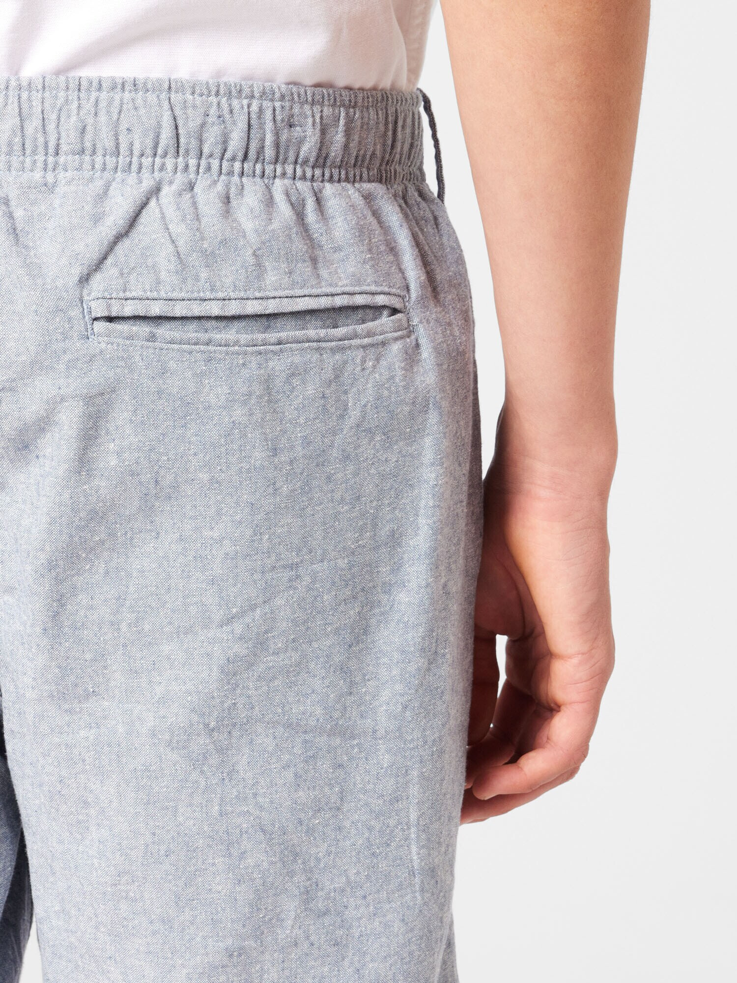 GAP Pantaloni eleganți albastru porumbel / gri - Pled.ro