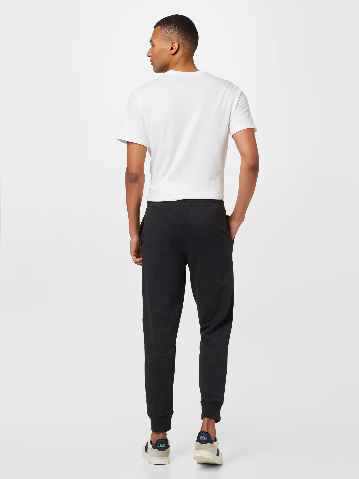 GAP Pantaloni gri metalic - Pled.ro