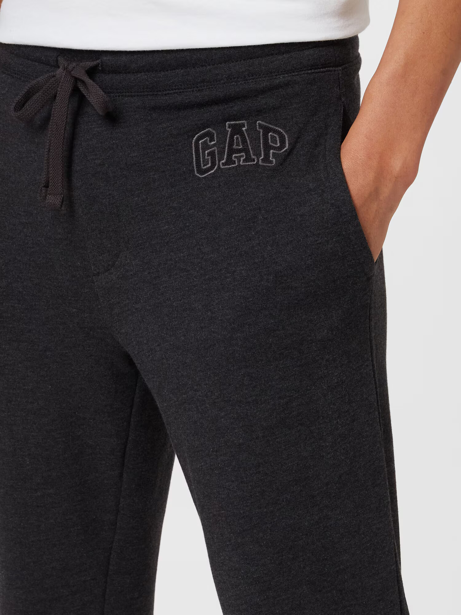 GAP Pantaloni gri metalic - Pled.ro