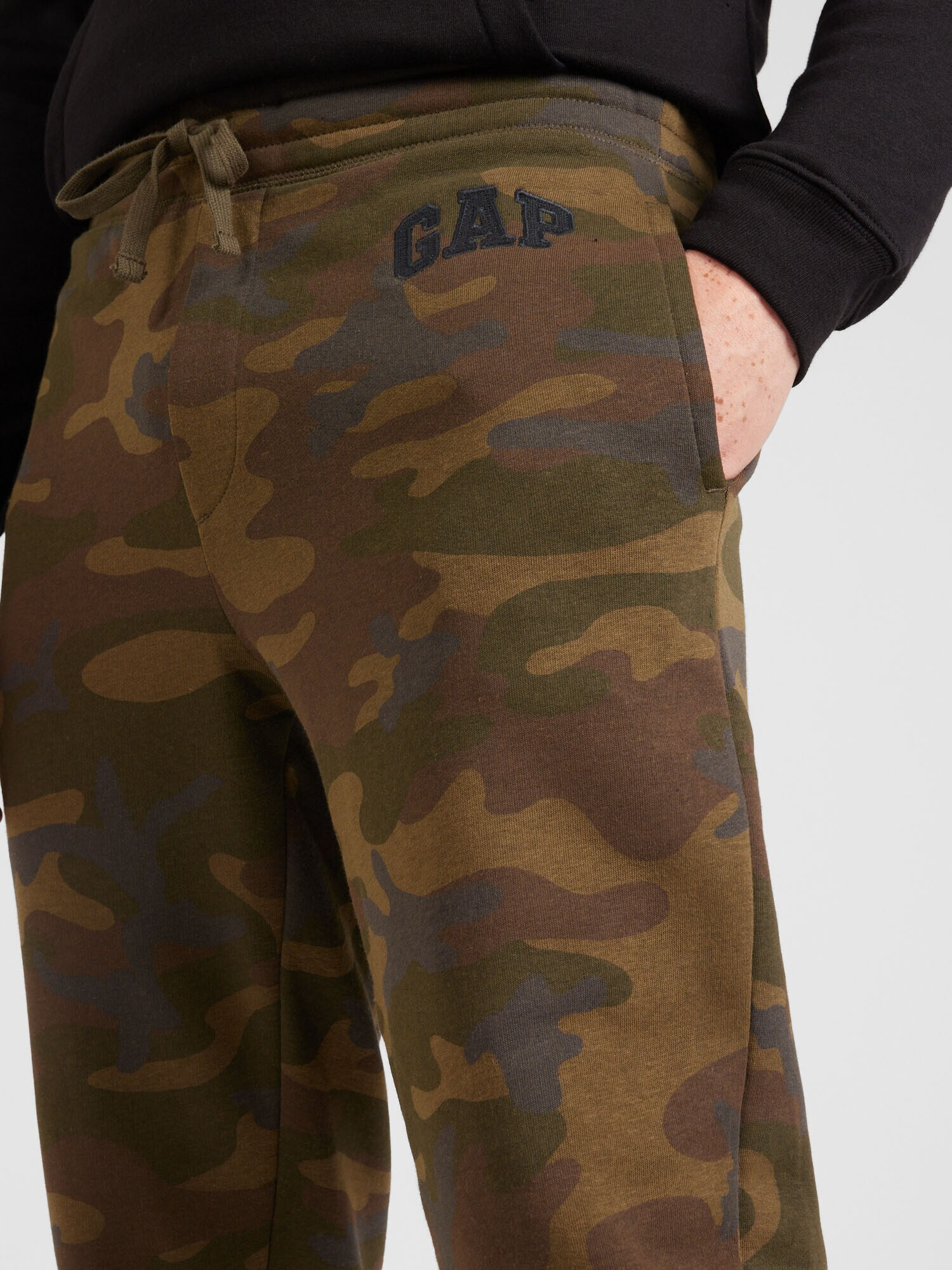 GAP Pantaloni 'HERITAGE' nisipiu / gri / kaki - Pled.ro