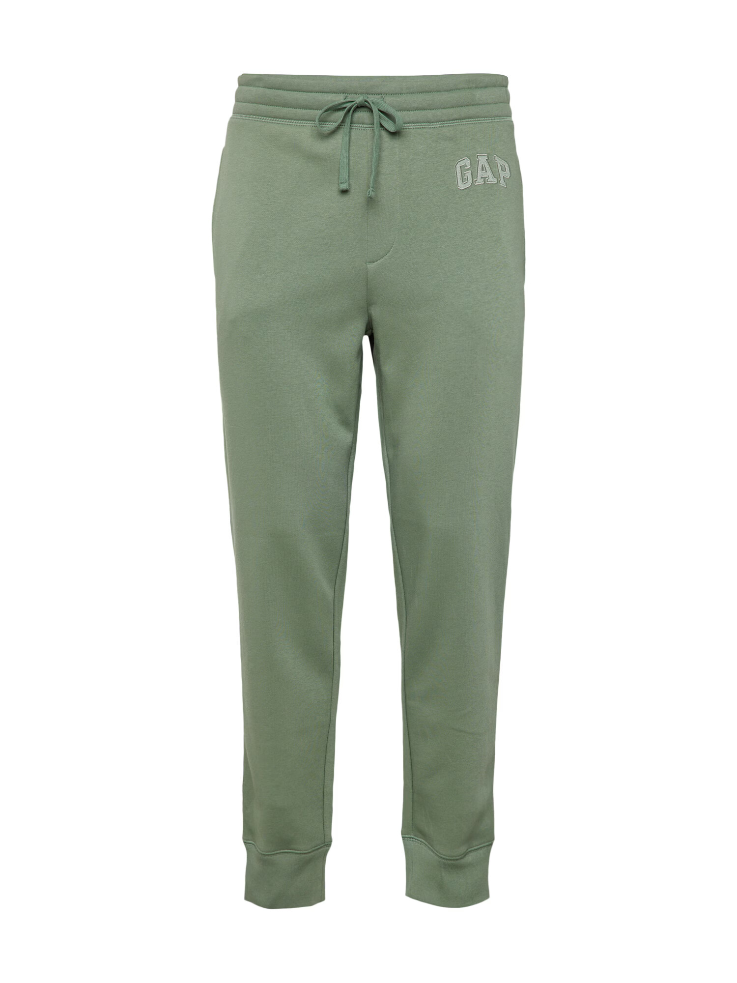 GAP Pantaloni 'HERITAGE' verde / alb - Pled.ro