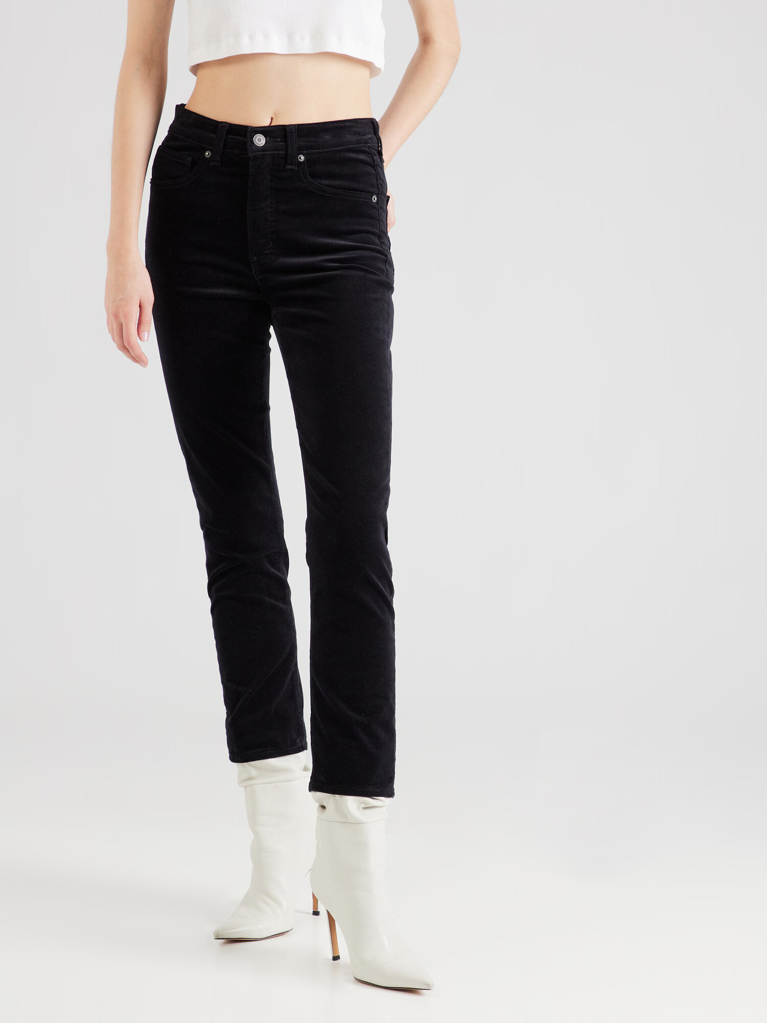 GAP Pantaloni negru - Pled.ro