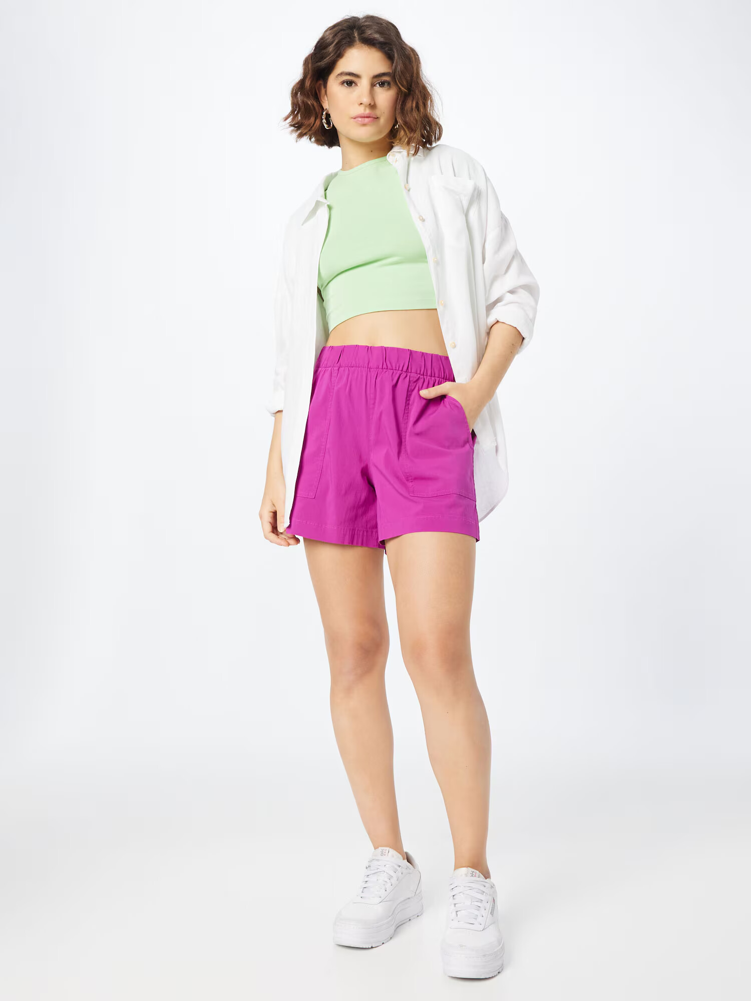 GAP Pantaloni 'OFF-DUTY' roz pitaya - Pled.ro