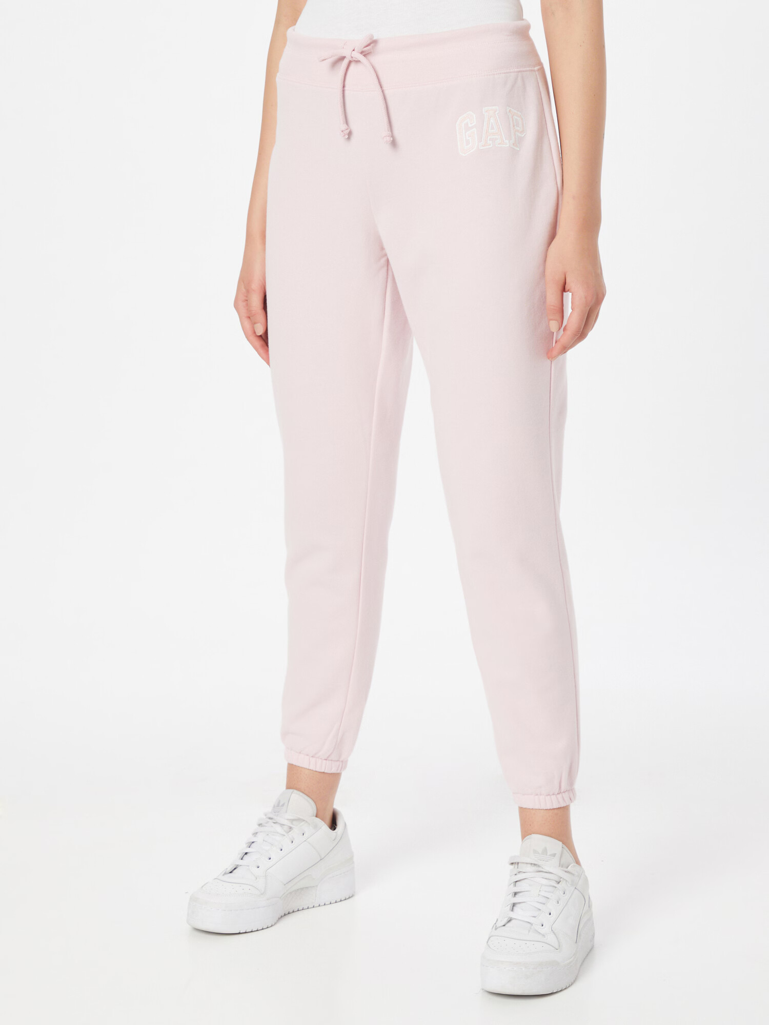 GAP Pantaloni roz / alb - Pled.ro