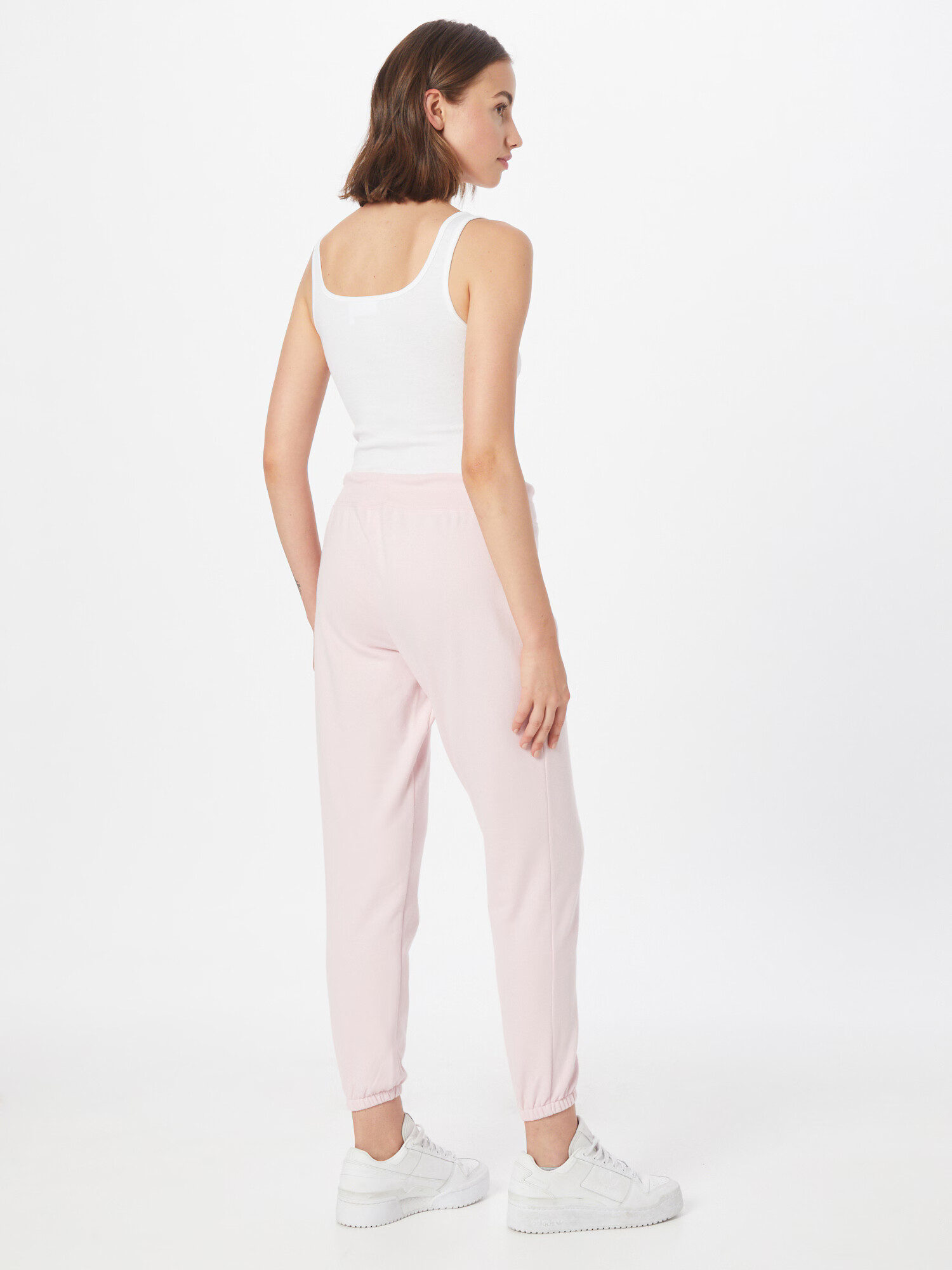 GAP Pantaloni roz / alb - Pled.ro