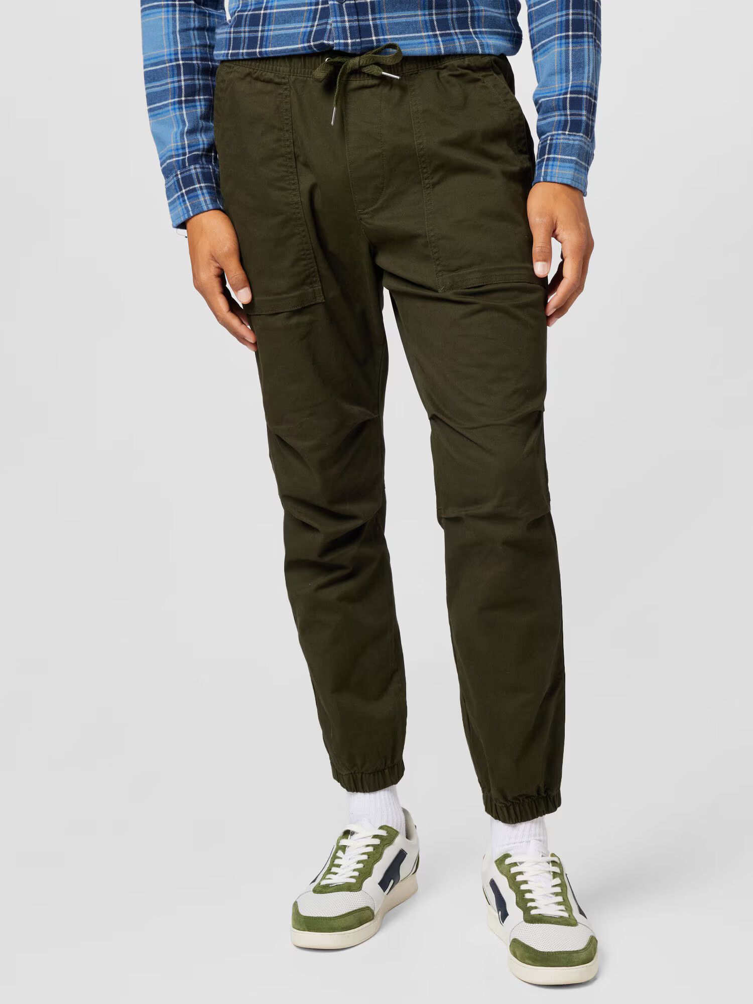 GAP Pantaloni verde închis - Pled.ro