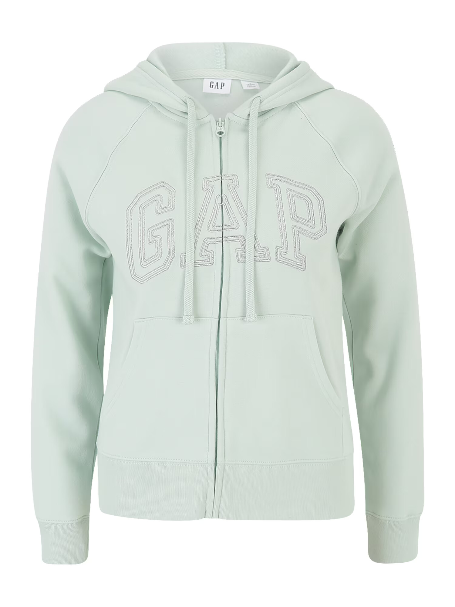 Gap Petite Hanorac 'HERITAGE' gri / verde mentă - Pled.ro