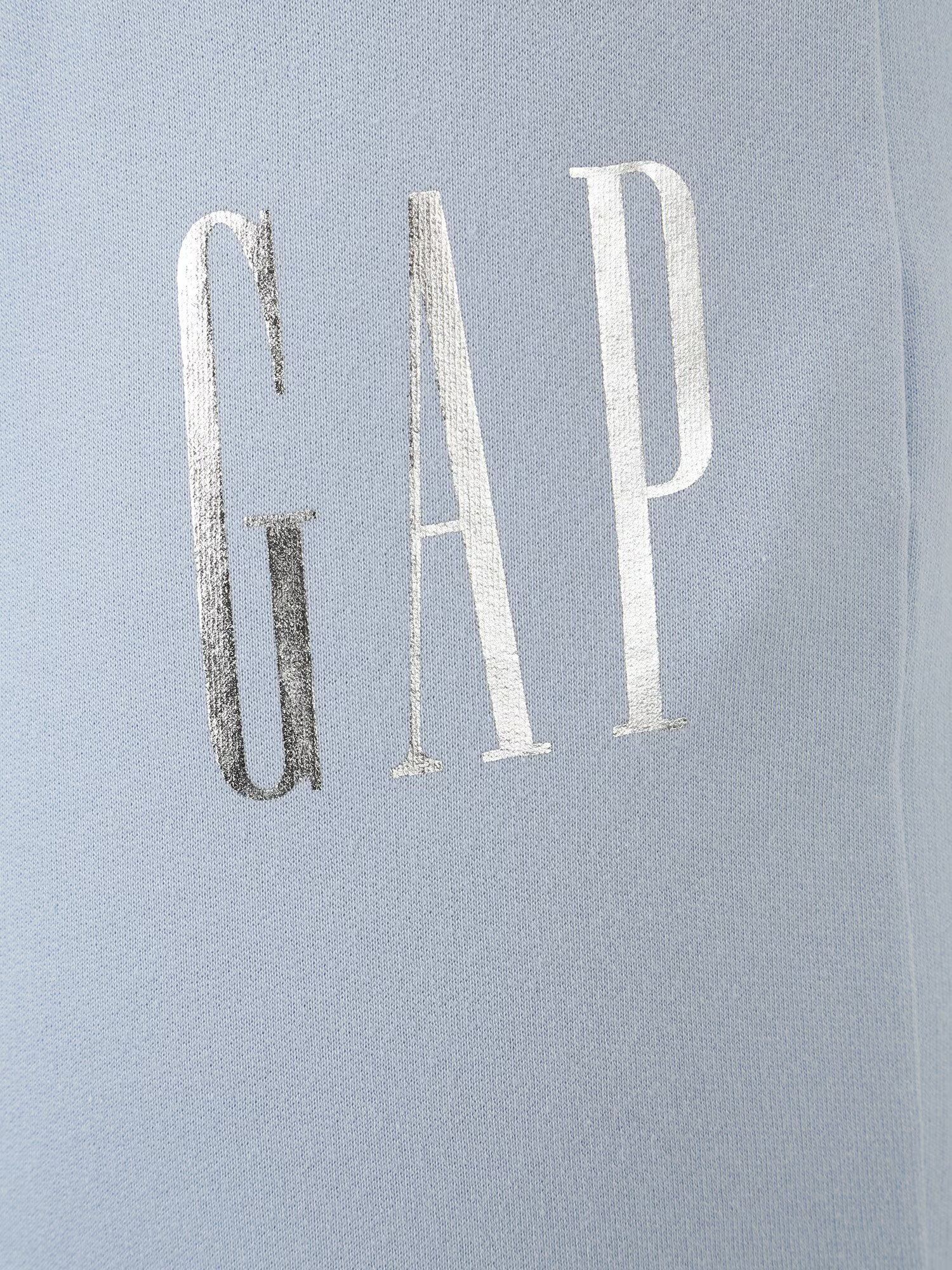 Gap Petite Pantaloni albastru deschis / alb - Pled.ro