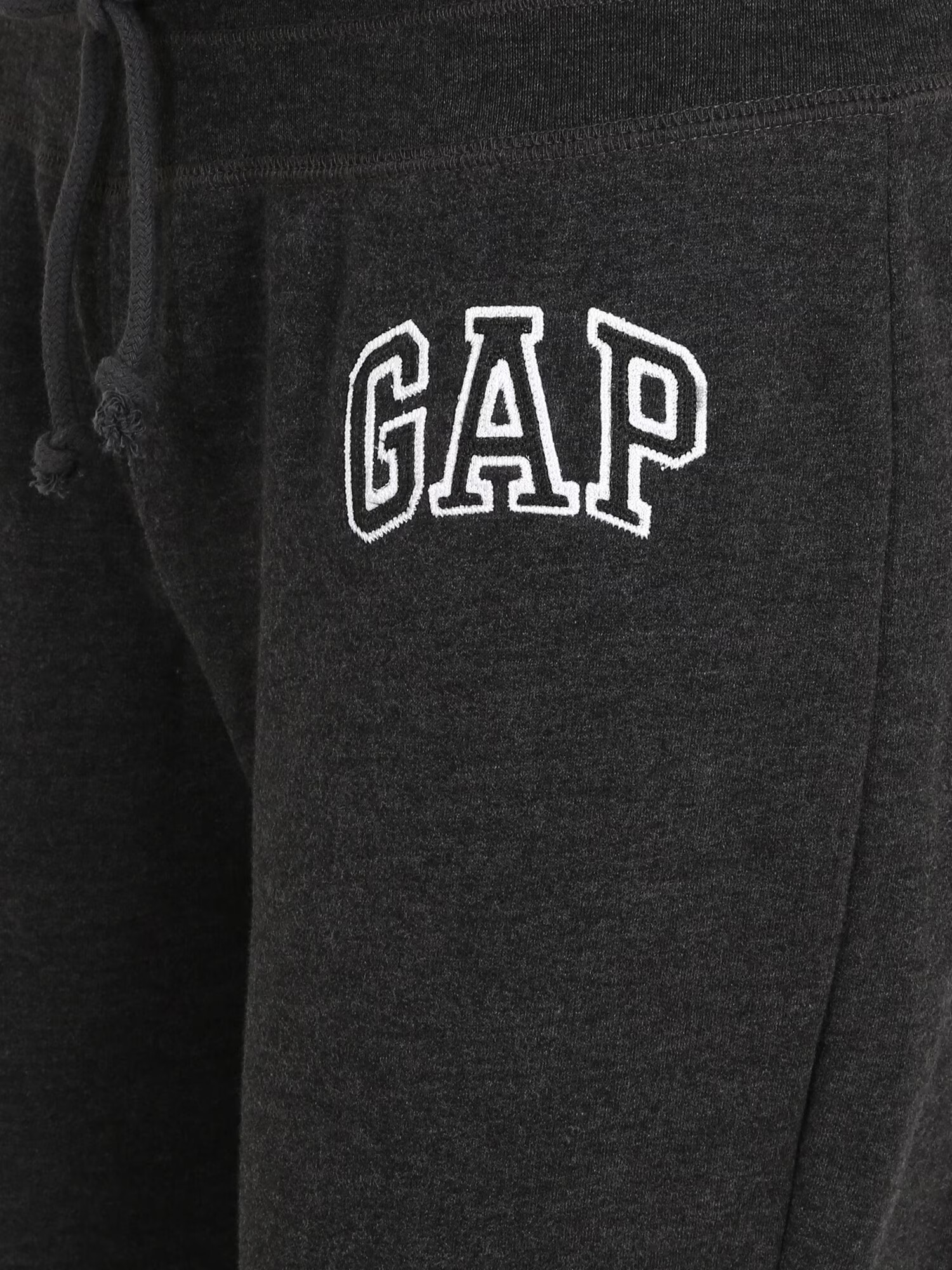 Gap Petite Pantaloni gri închis / alb - Pled.ro