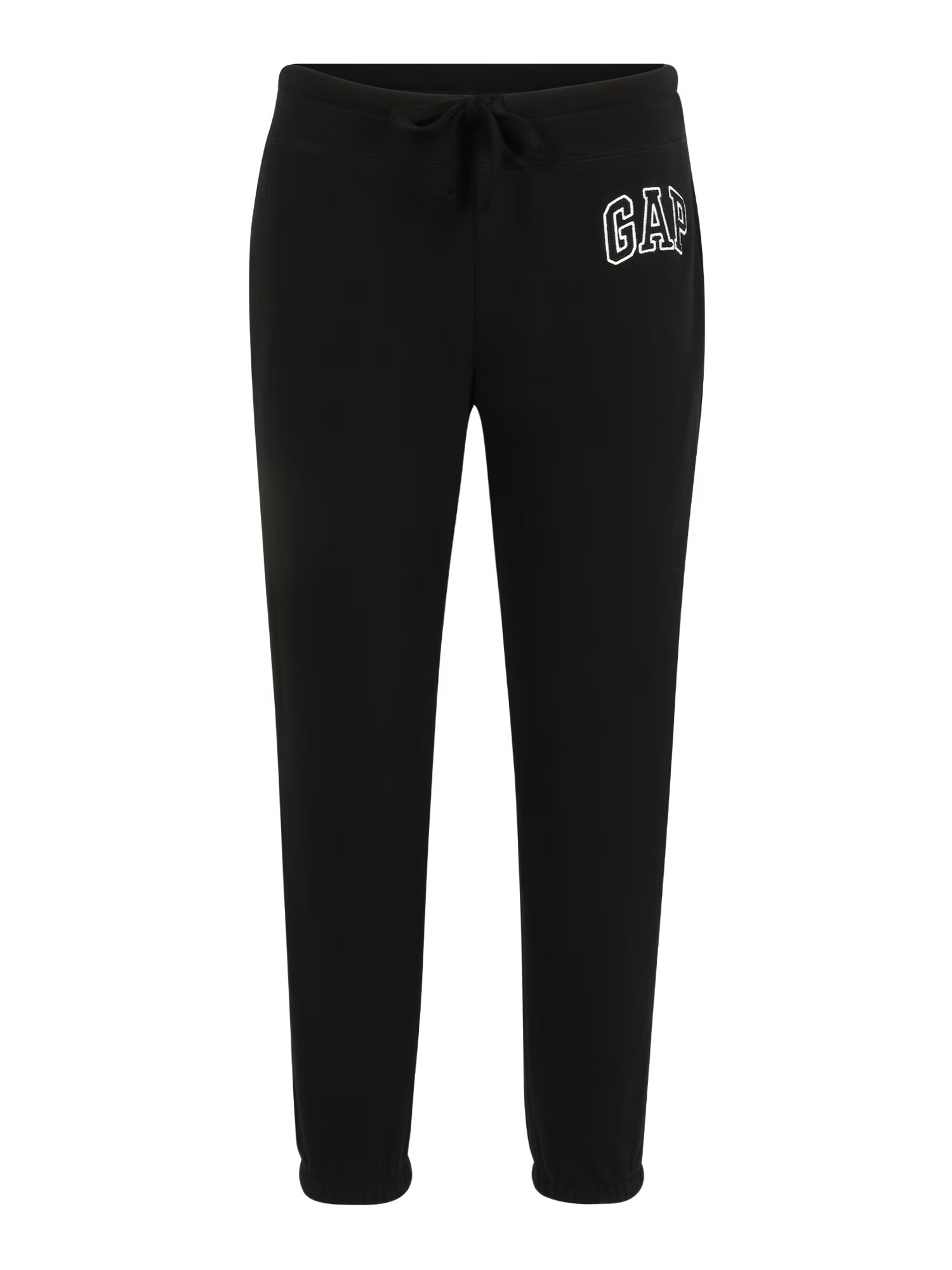 Gap Petite Pantaloni negru / alb - Pled.ro