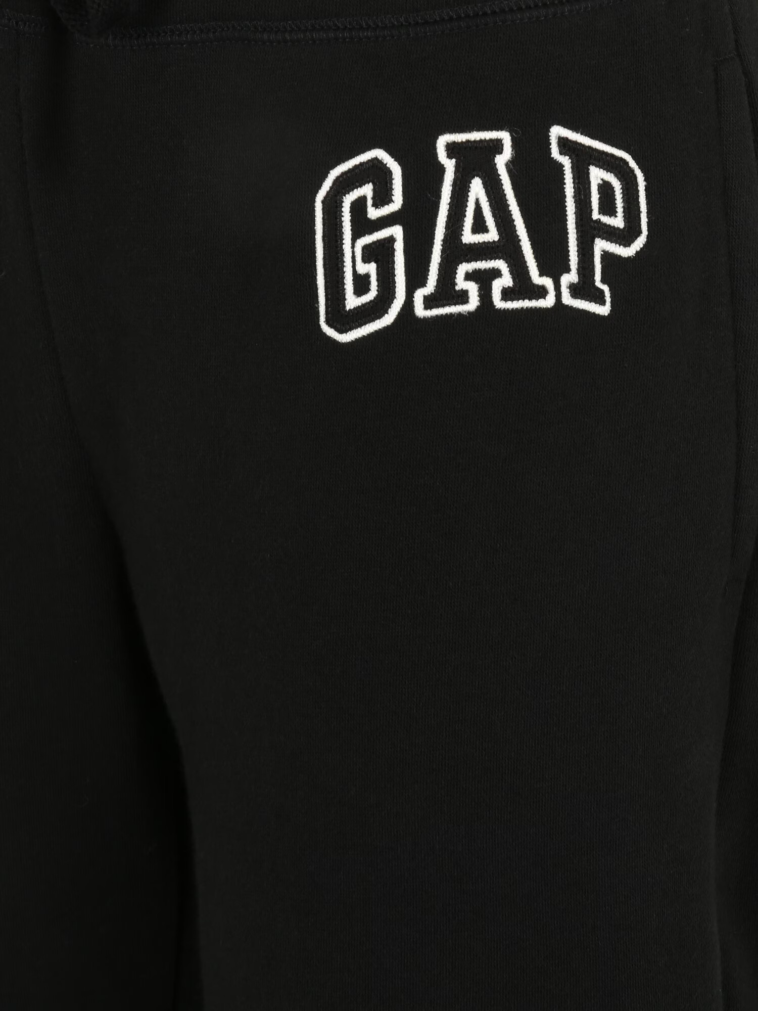 Gap Petite Pantaloni negru / alb - Pled.ro