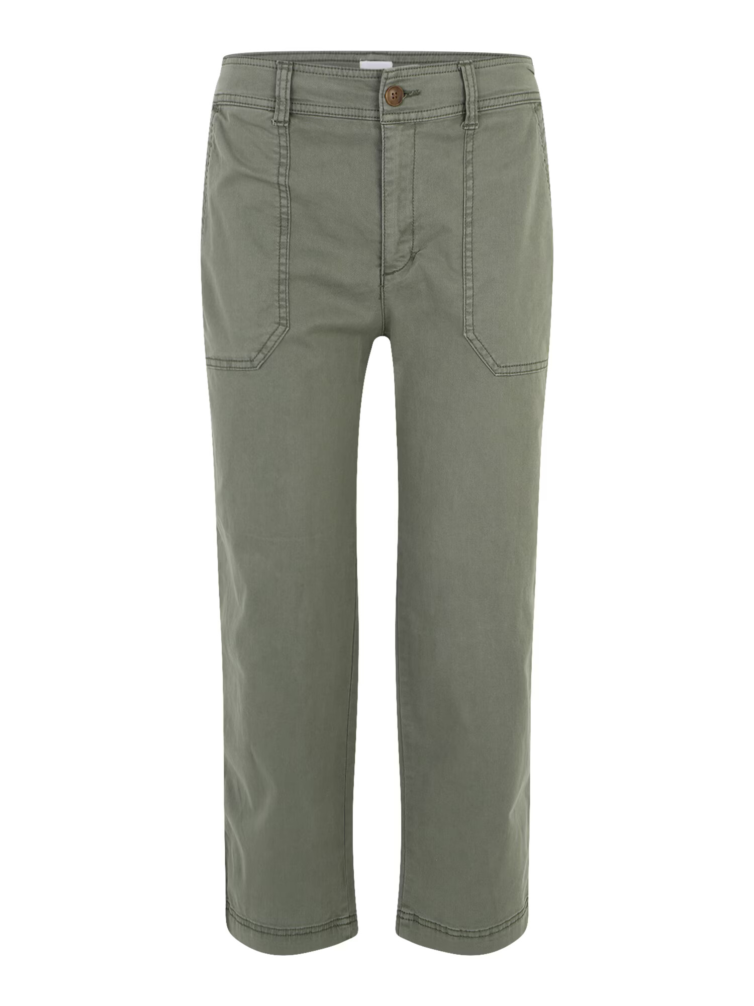 Gap Petite Pantaloni verde - Pled.ro