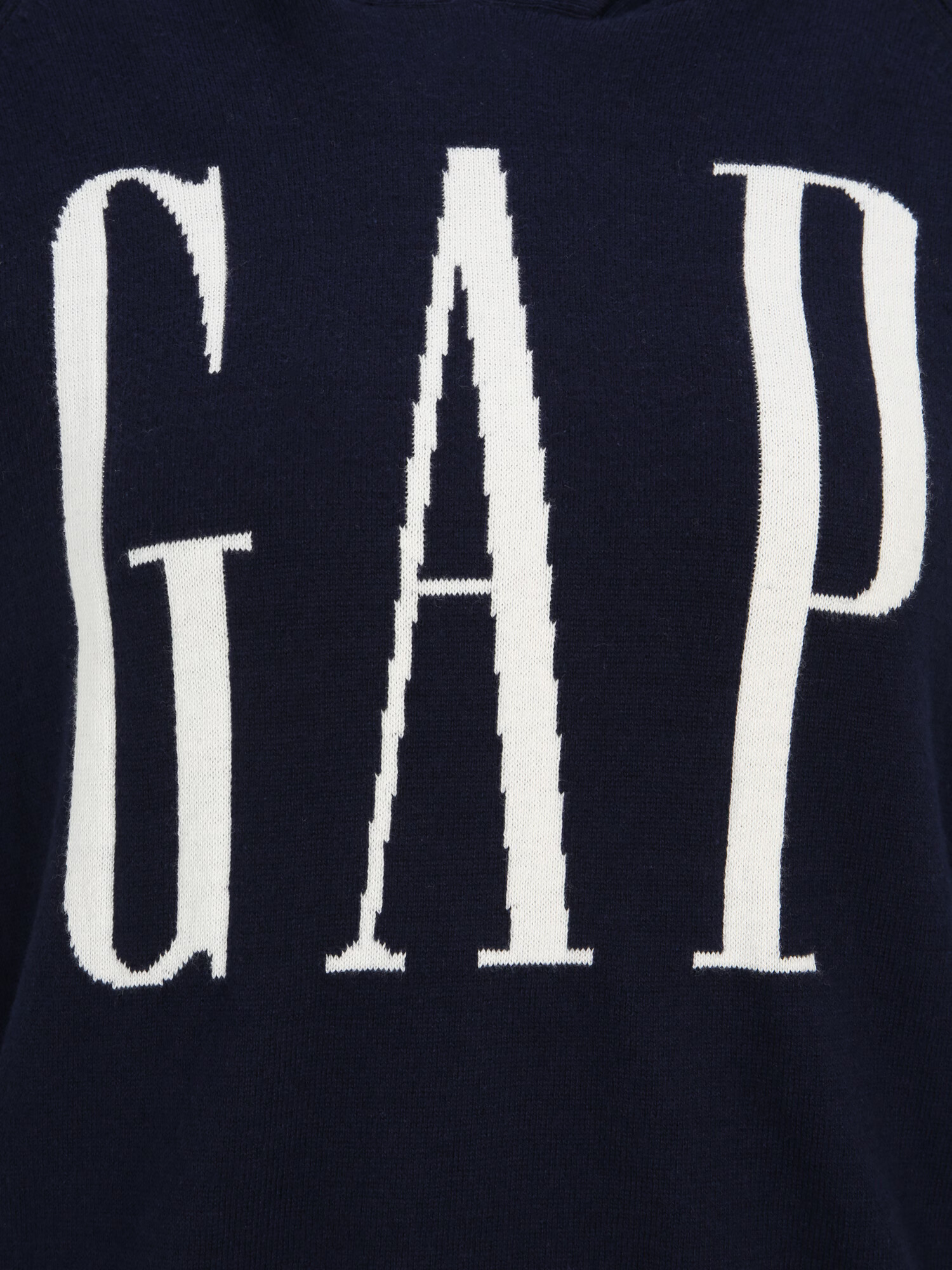 Gap Petite Pulover bleumarin / alb - Pled.ro