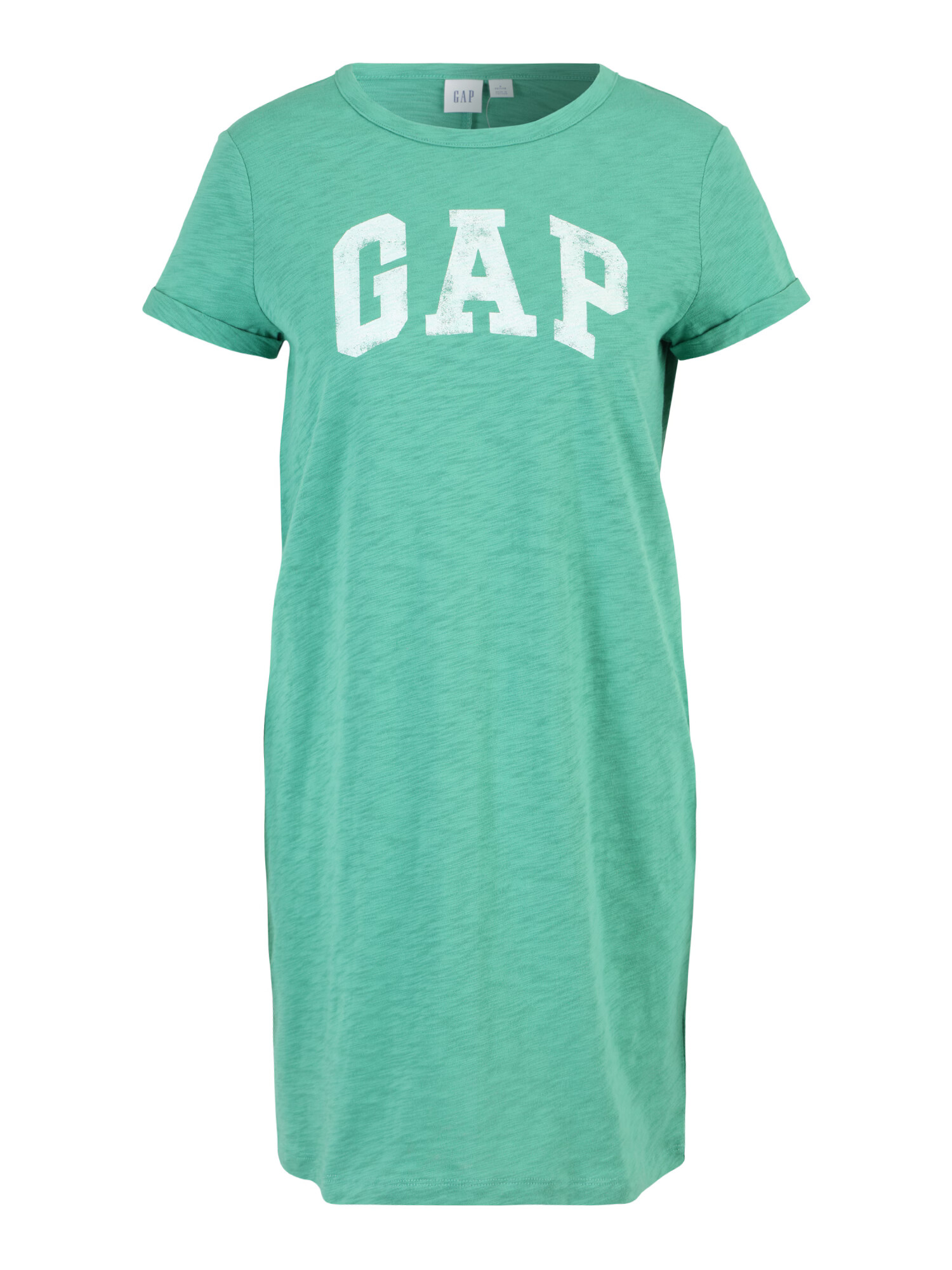 Gap Petite Rochie verde amestecat / alb - Pled.ro