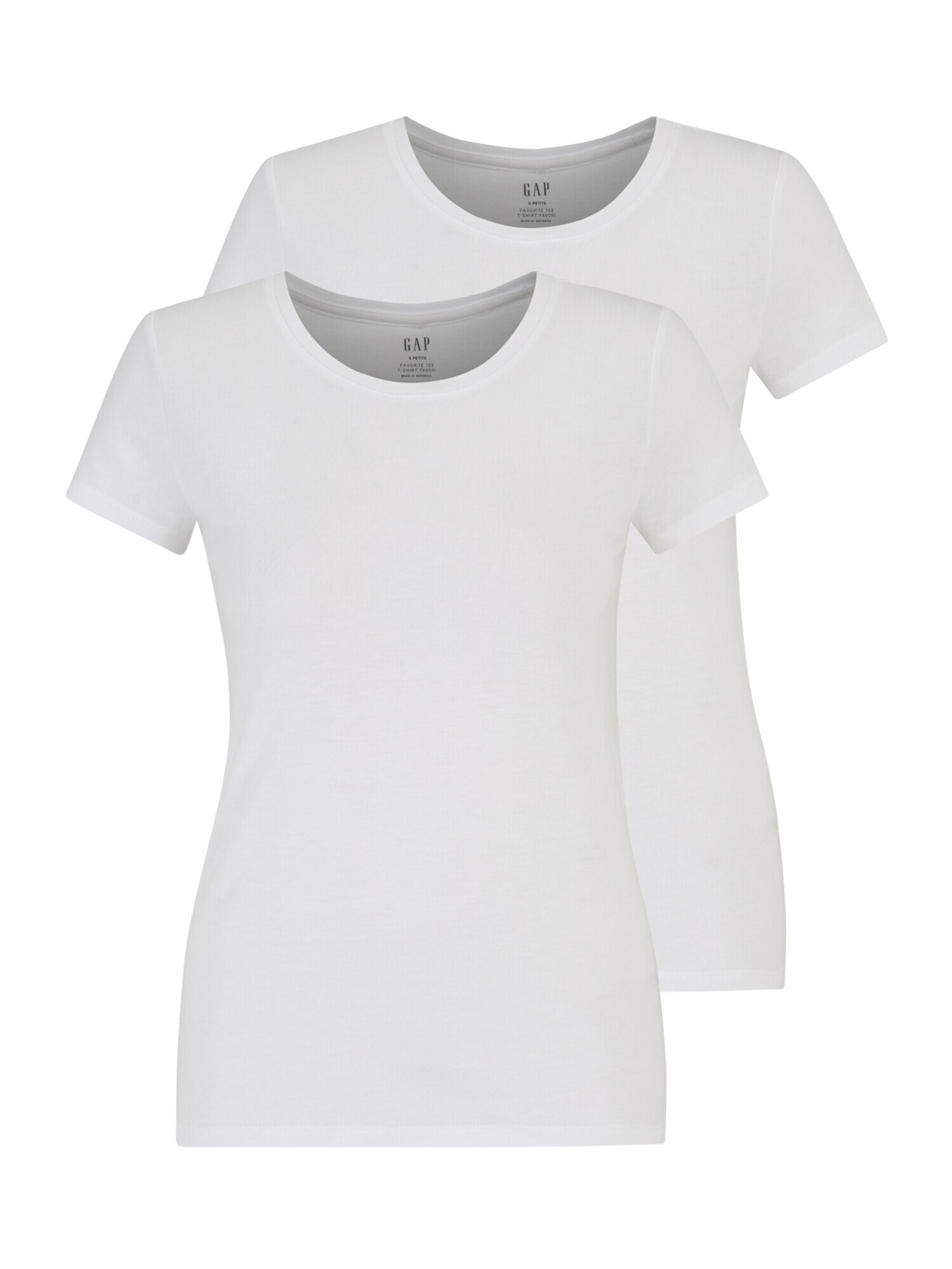 Gap Petite Tricou alb - Pled.ro