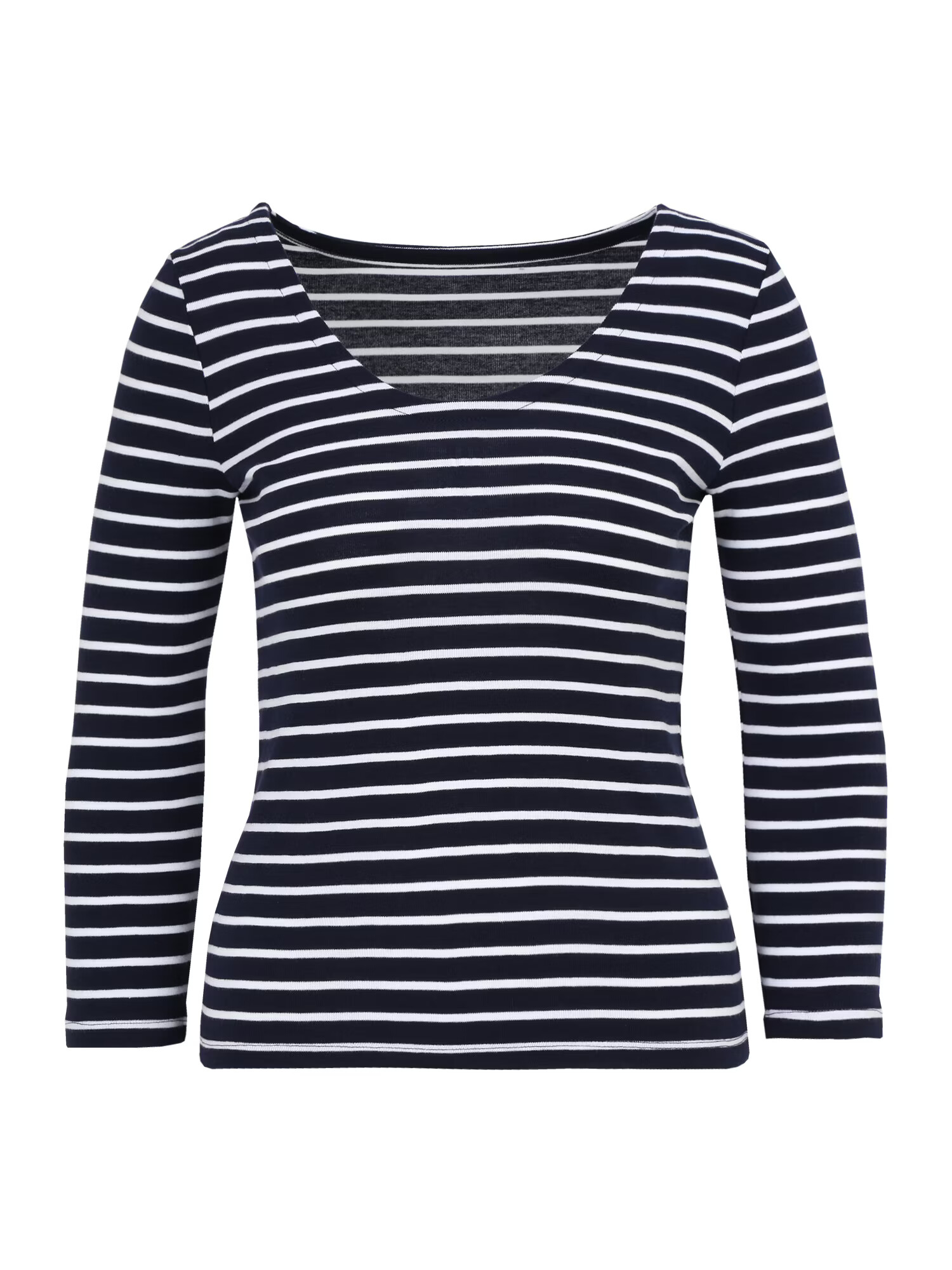 Gap Petite Tricou bleumarin / alb - Pled.ro