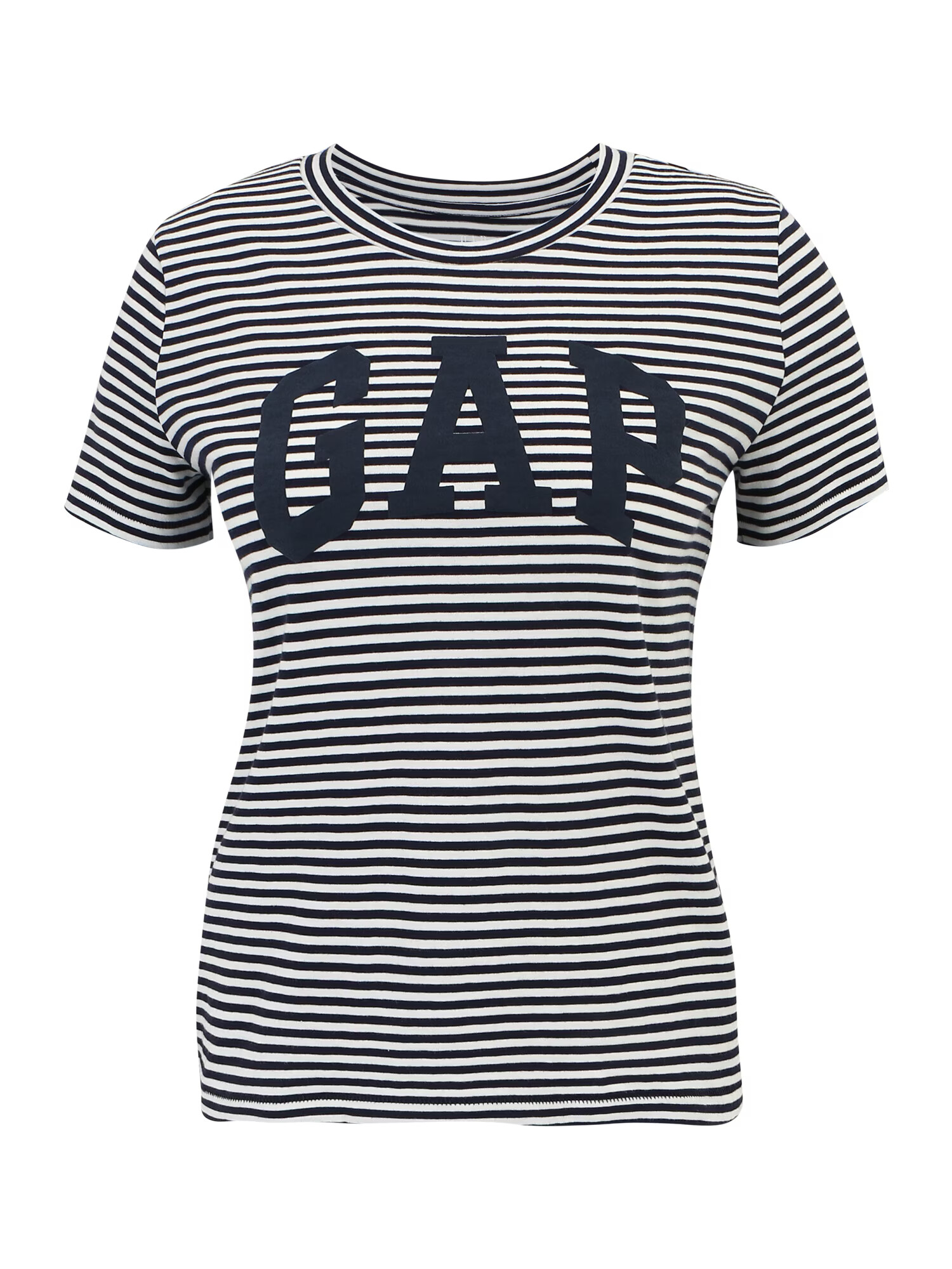 Gap Petite Tricou bleumarin / alb - Pled.ro