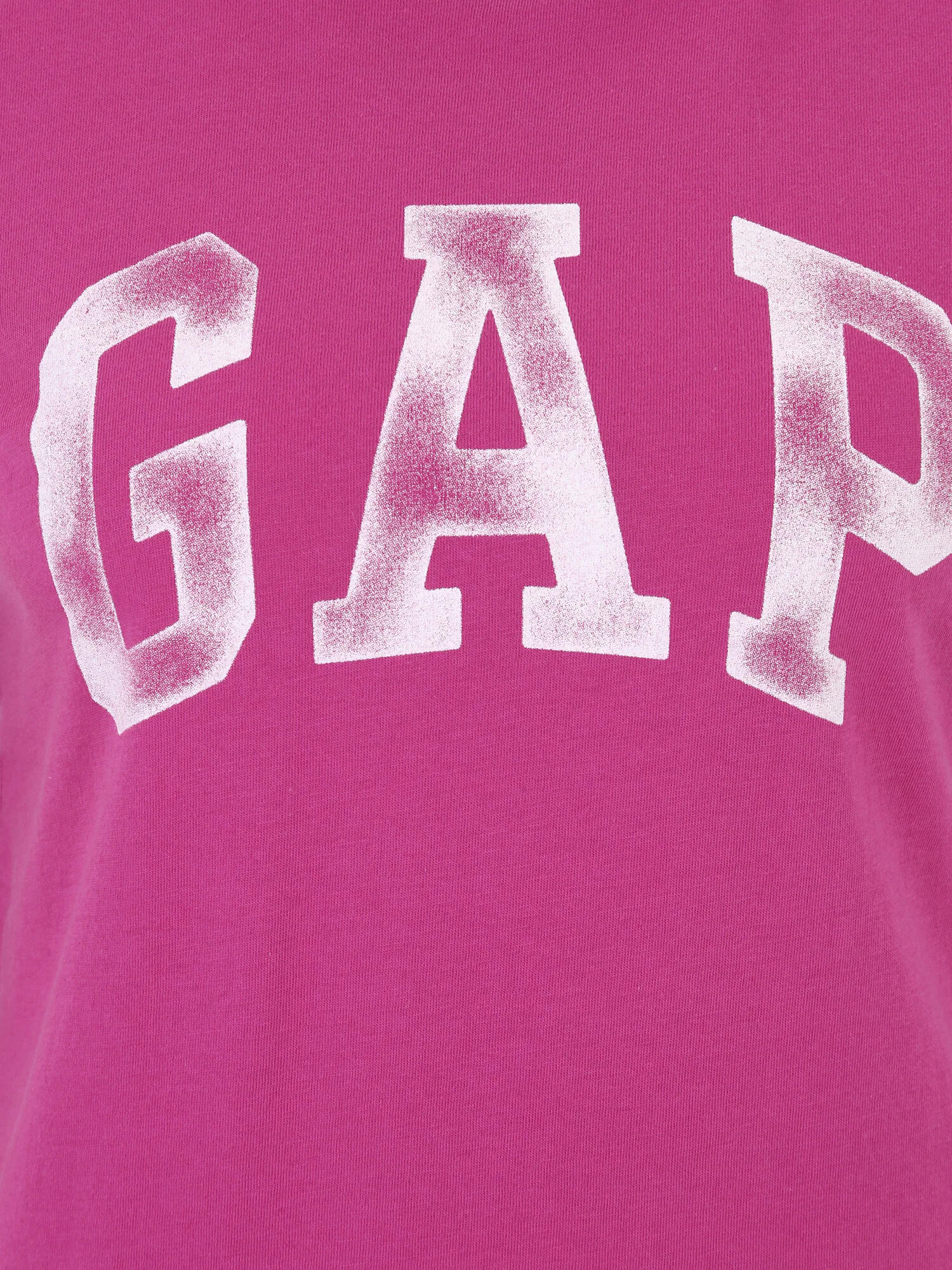 Gap Petite Tricou fucsia / alb murdar - Pled.ro