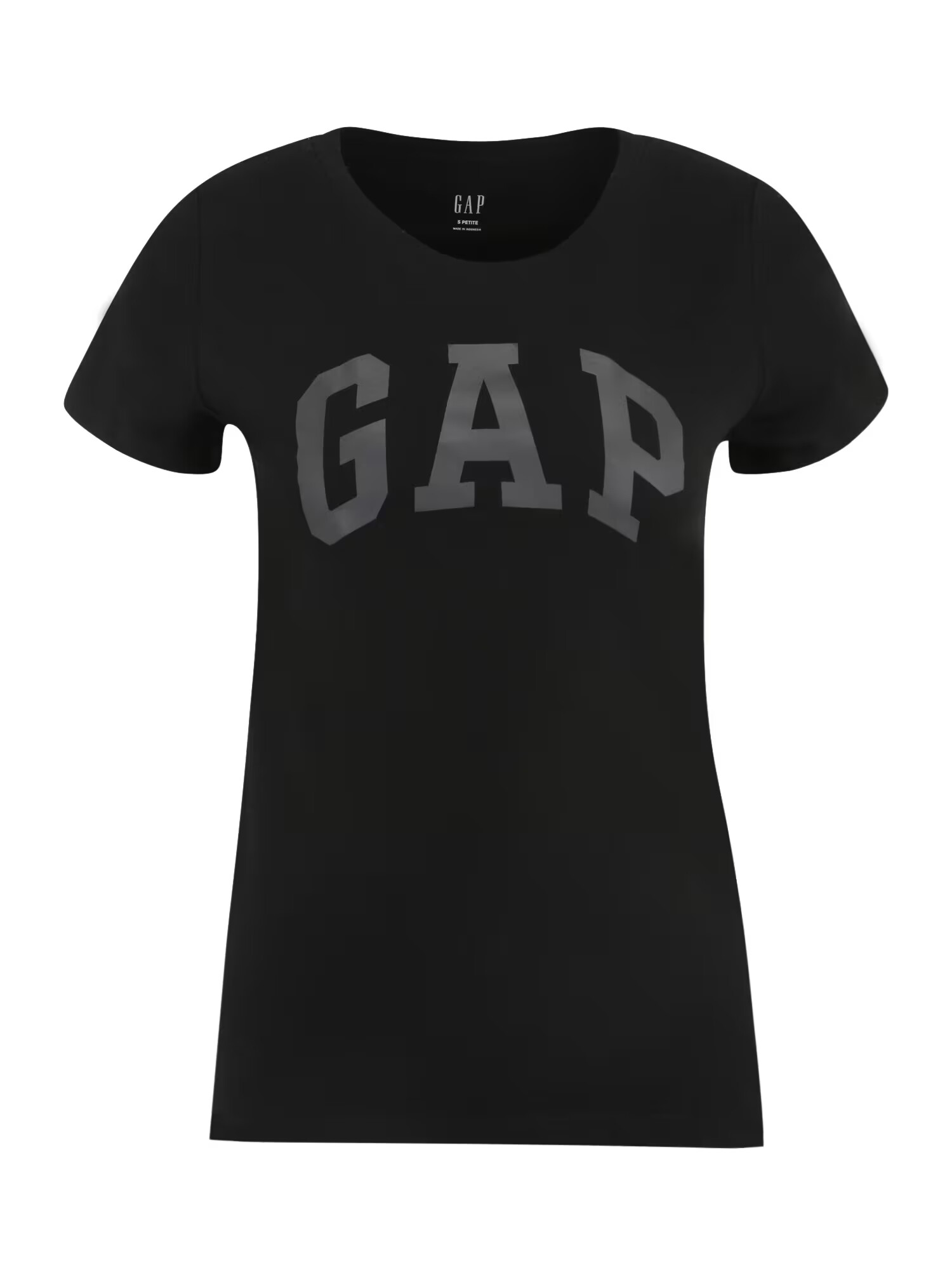 Gap Petite Tricou gri grafit / negru - Pled.ro