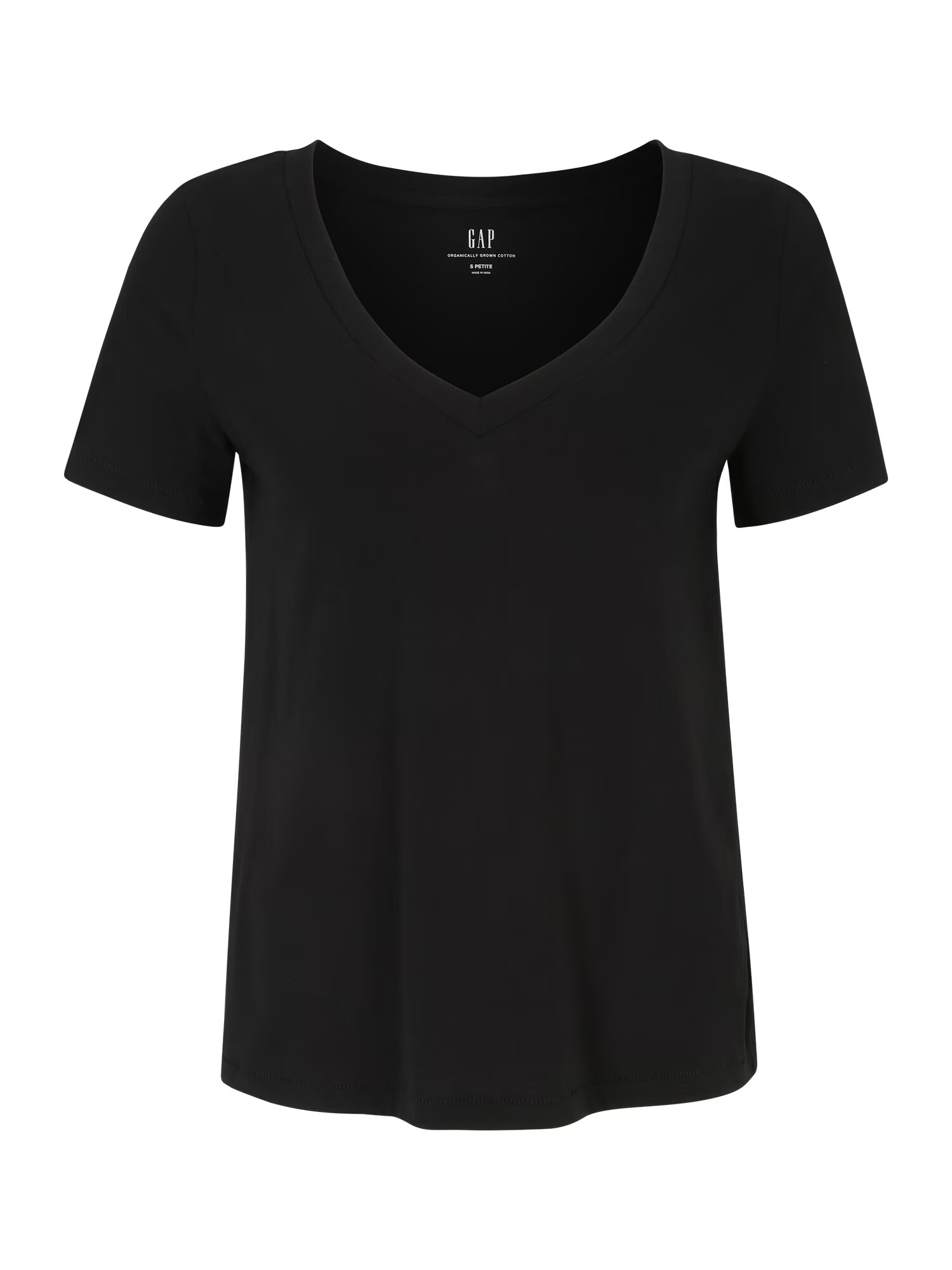 Gap Petite Tricou negru - Pled.ro