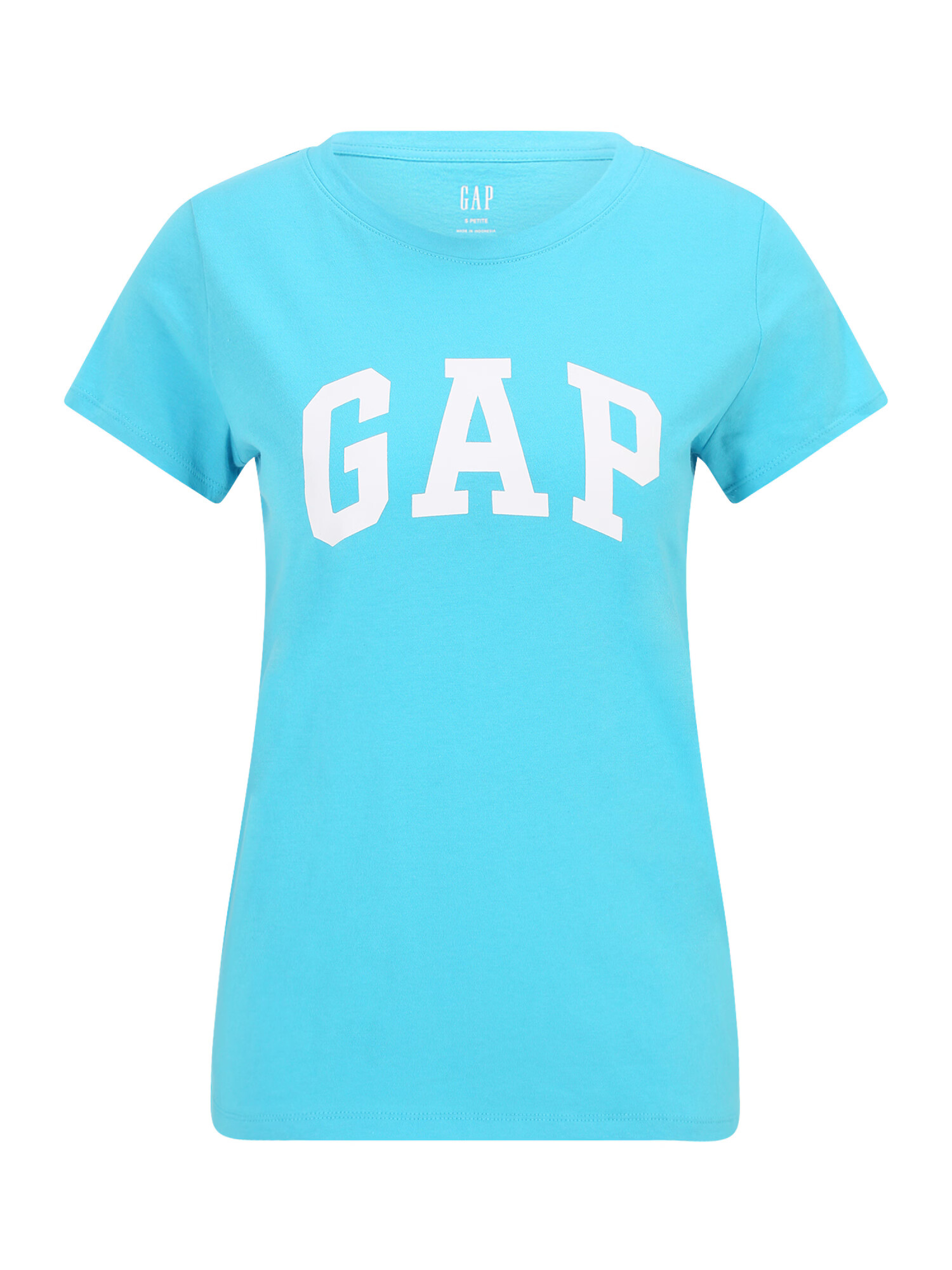 Gap Petite Tricou turcoaz / alb - Pled.ro