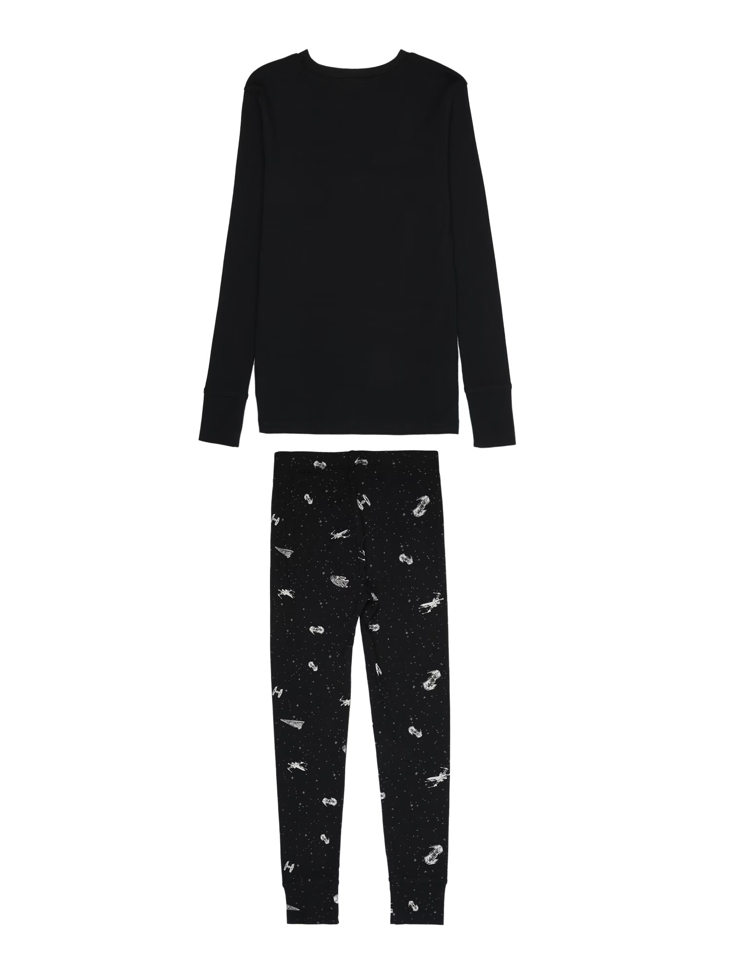 GAP Pijamale galben / negru / alb - Pled.ro