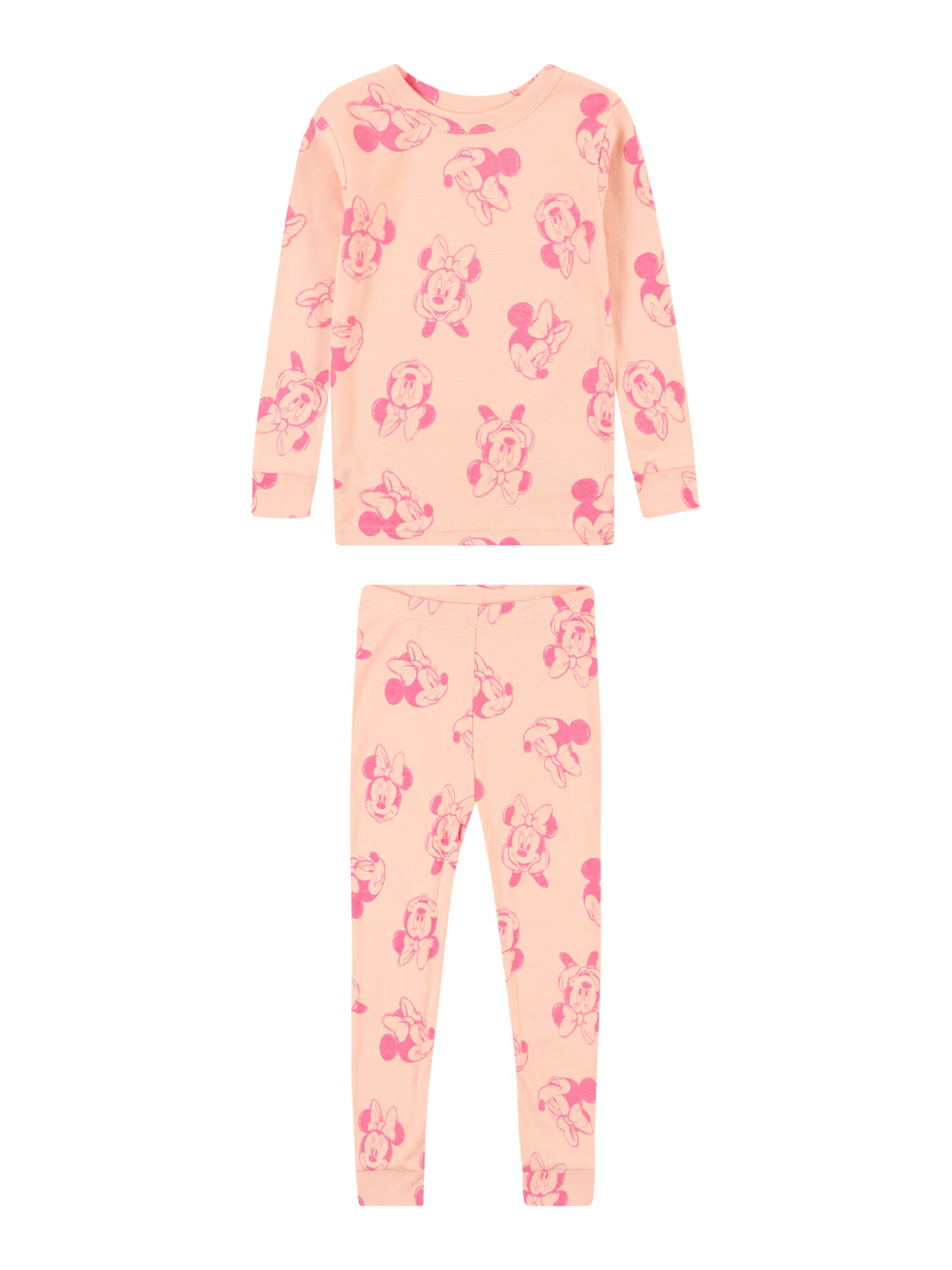 GAP Pijamale 'MINNIE' portocaliu caisă / fucsia - Pled.ro