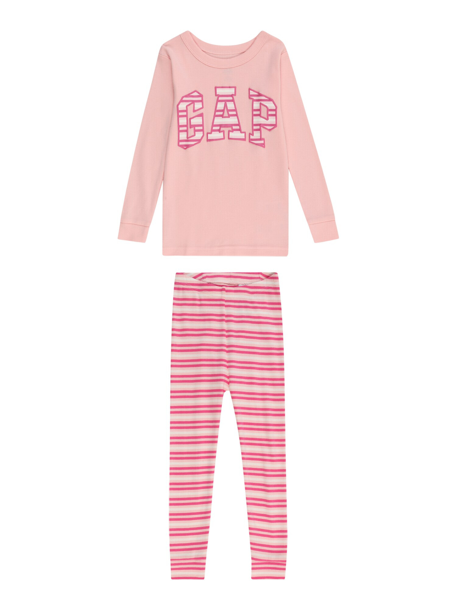 GAP Pijamale roz / roz / alb - Pled.ro