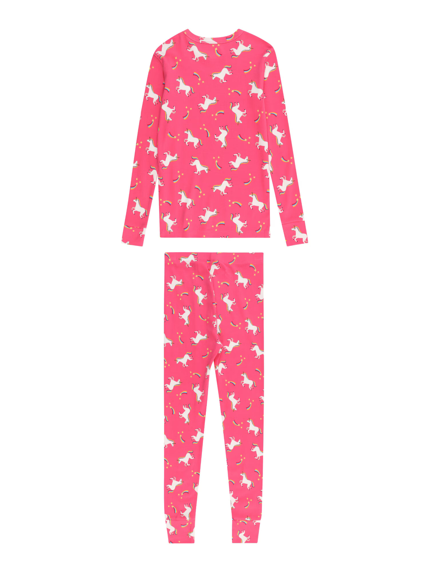 GAP Pijamale 'UNICORN' galben / verde / roz / alb - Pled.ro