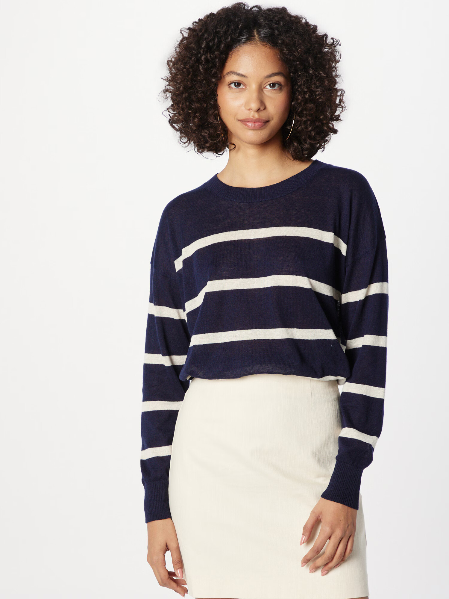 GAP Pulover albastru marin / alb - Pled.ro